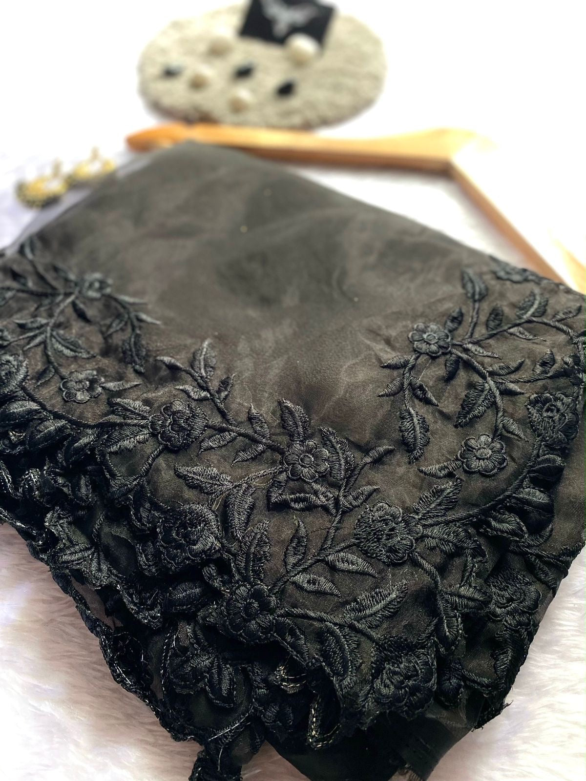 SPOORTI - COZY ORGANZA SAREE