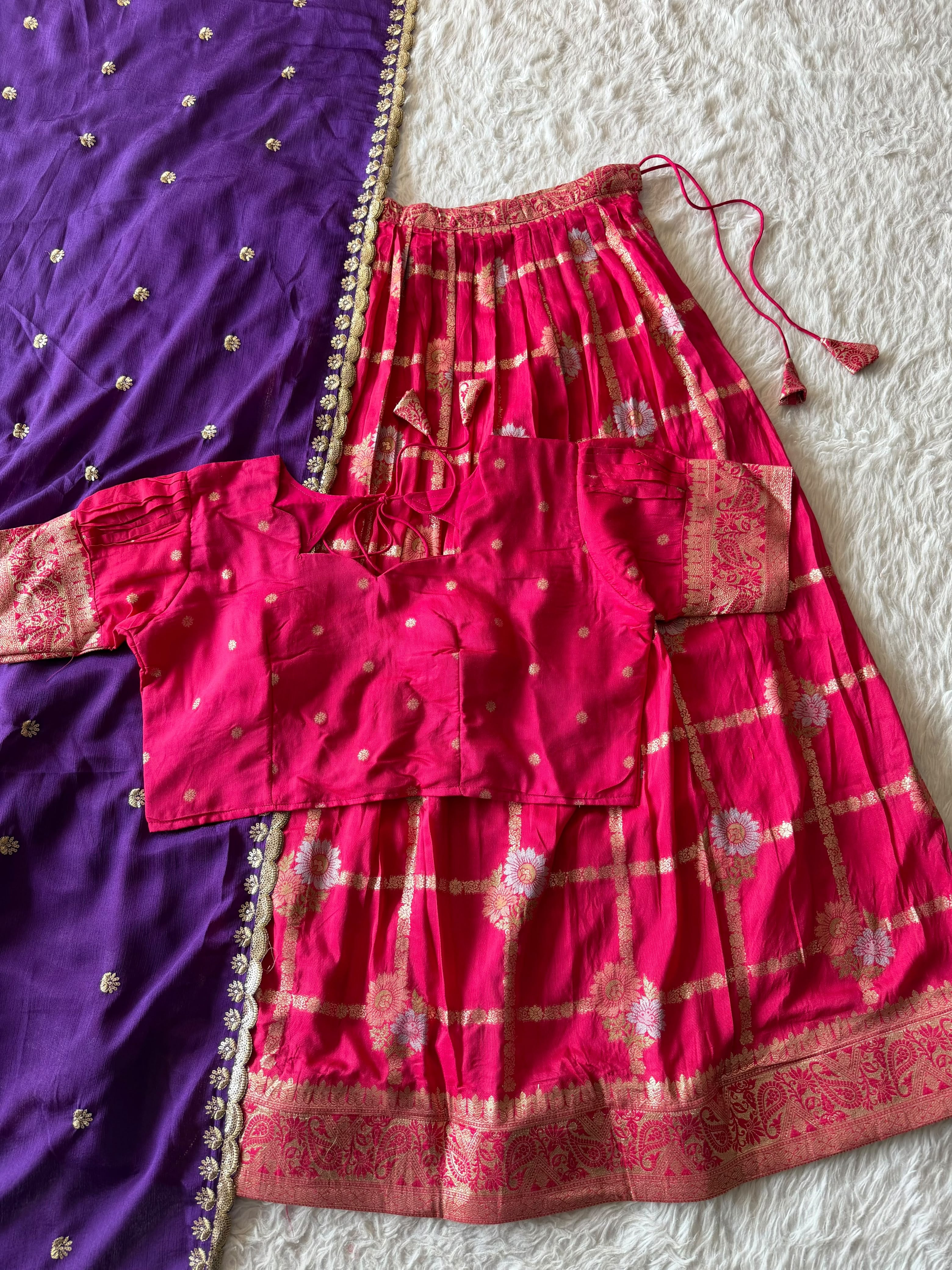 AYOTIKA - FESTIVE HALF SAREE