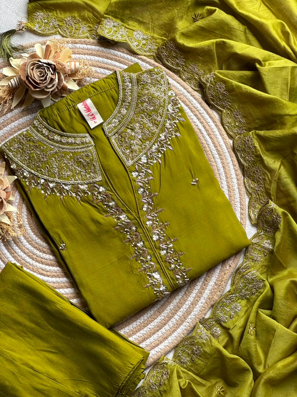 VARNIKA - HANDWORK DESIGNER SUIT