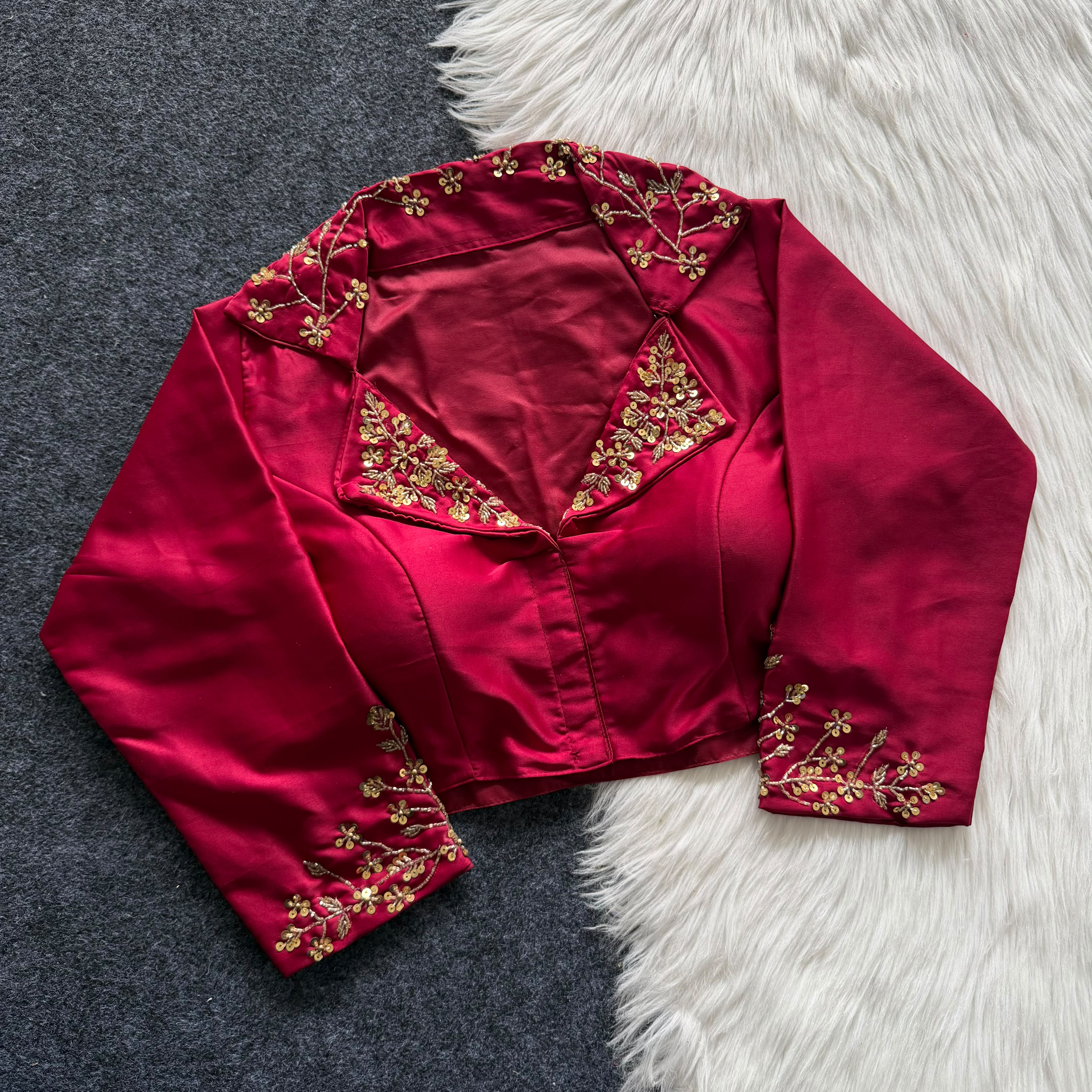 NEELOTHI - HANDWORK CROP TOP