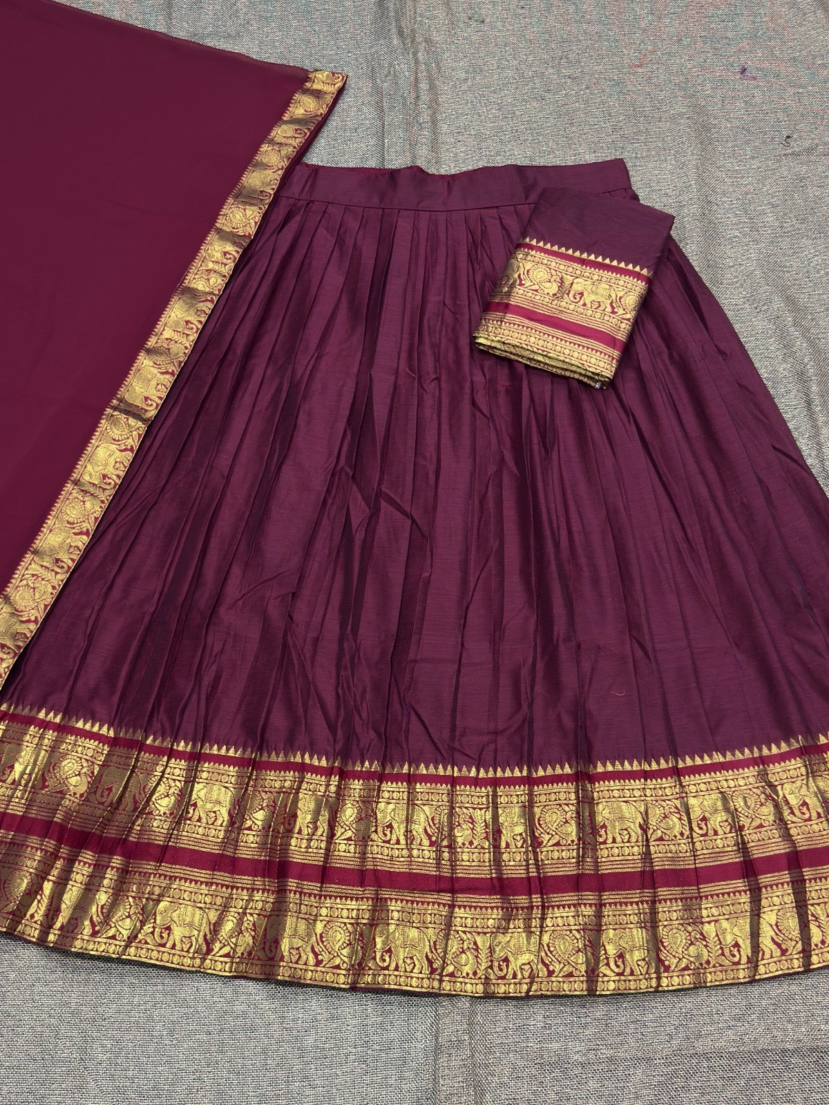 SUNAIKA-KANJVARAM LEHANGA