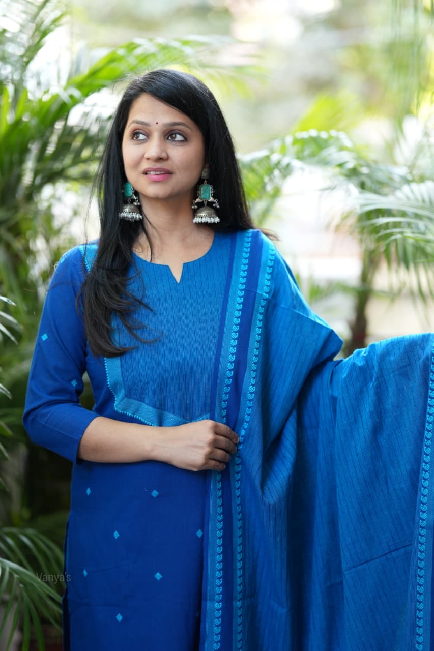 BARANI - HANDLOOM COTTON SUIT