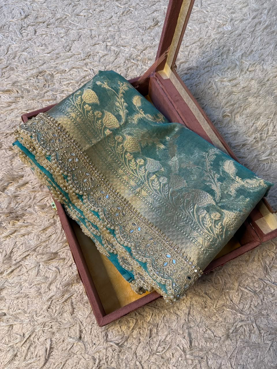 ZENAIYA - BANARASI TISSUE SILK