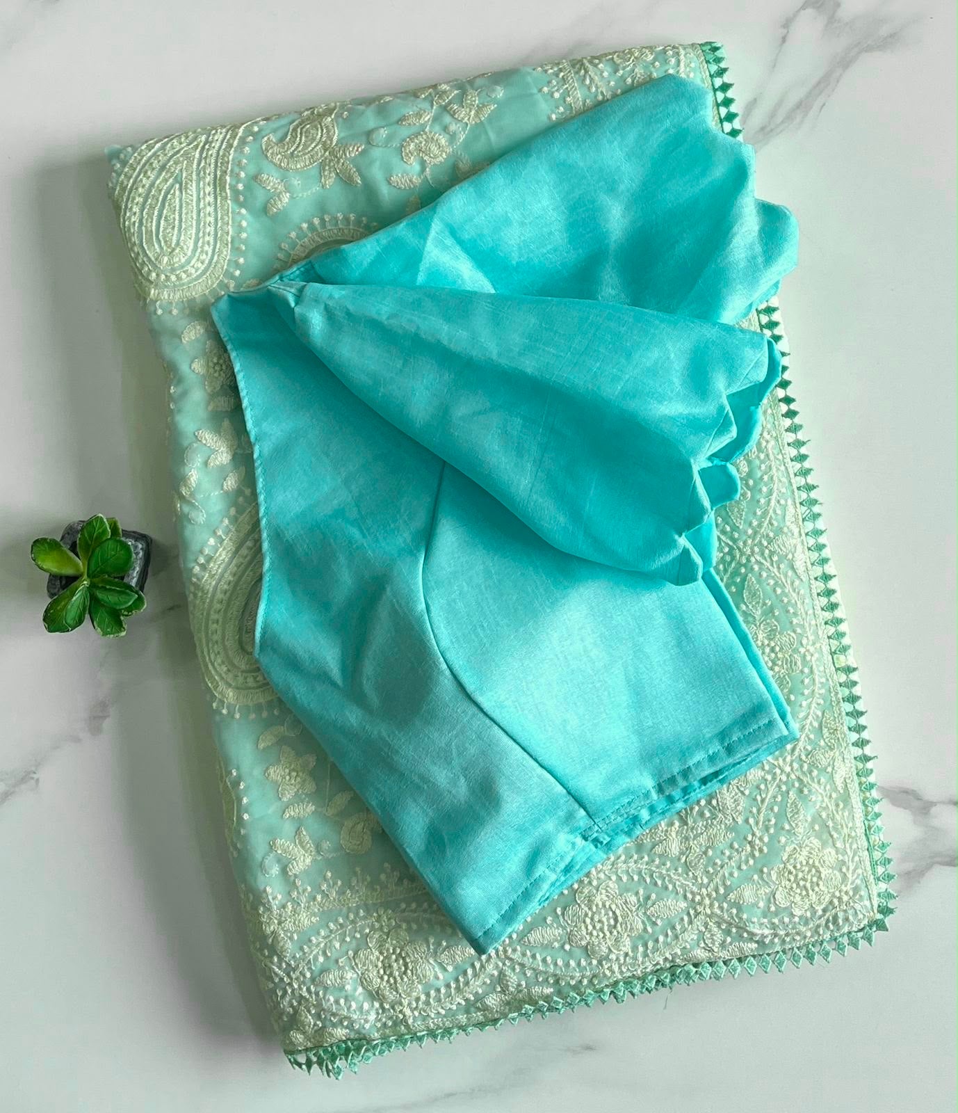 SALINA - CHIKANKARI SAREE