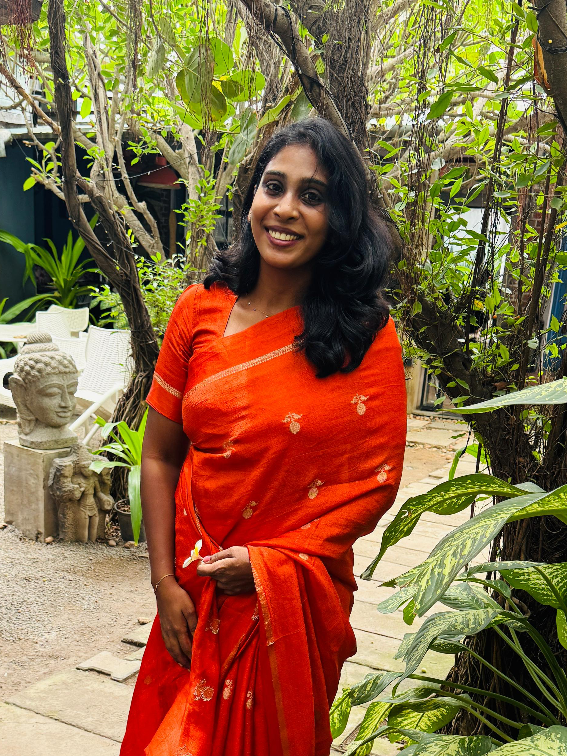 ANCYA - VISCOSE KHADI SILK SAREE