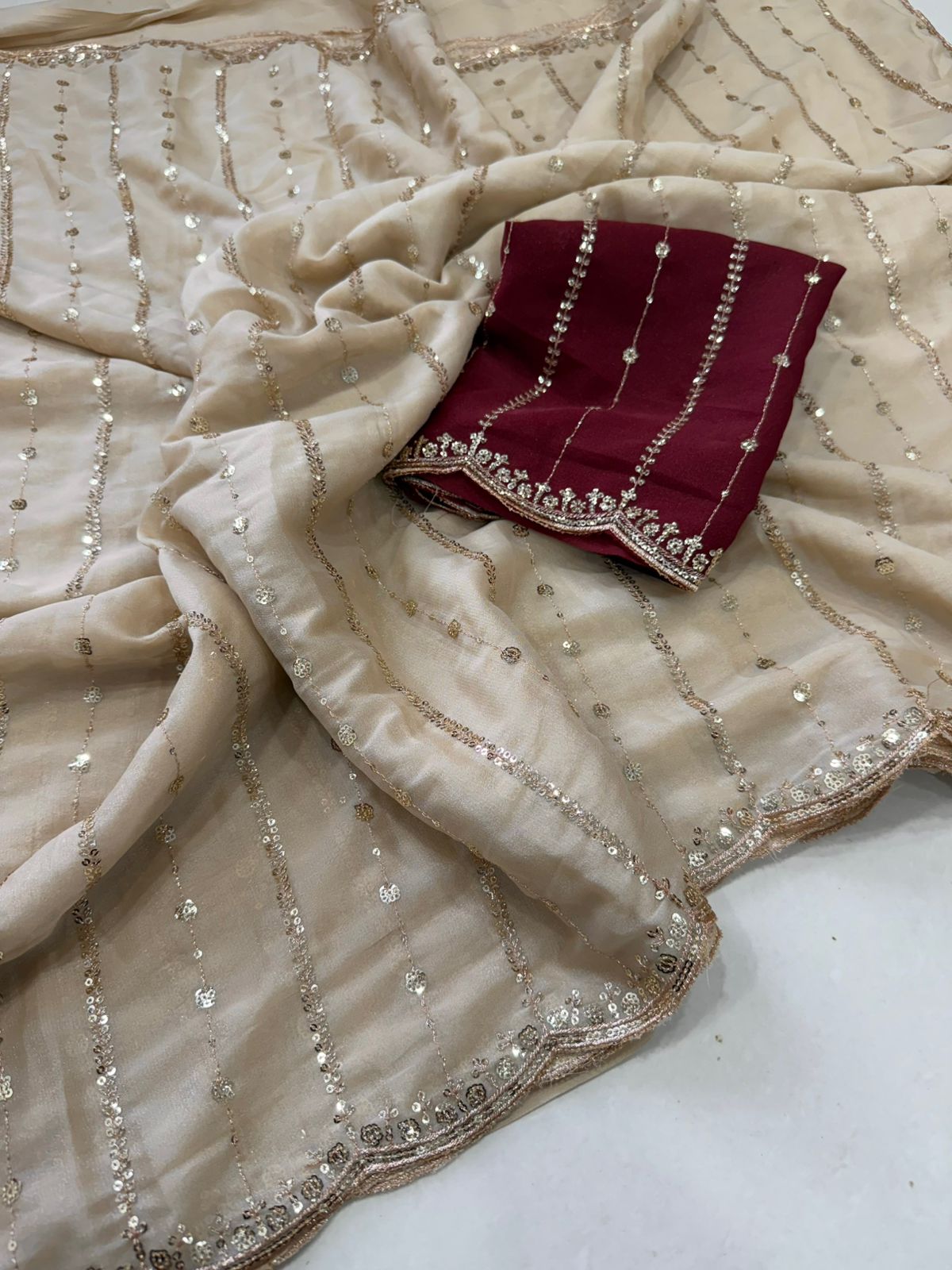 AAROHI- BUDGET DESIGNER SAREE