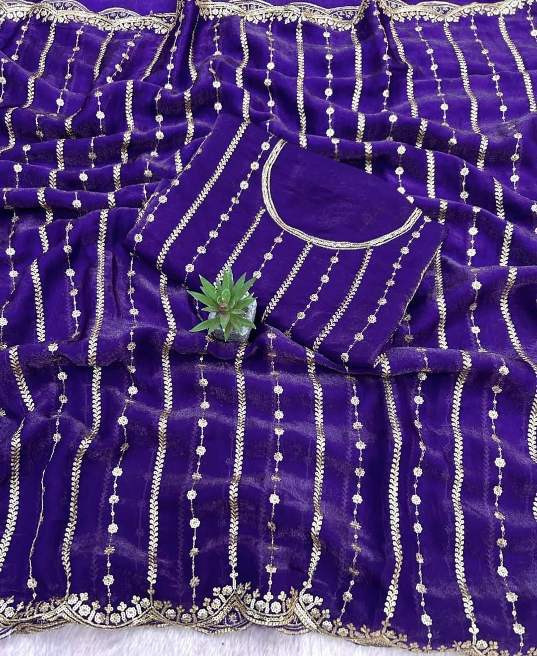 SWASTI - GLOSSY SATIN SPACE SILK