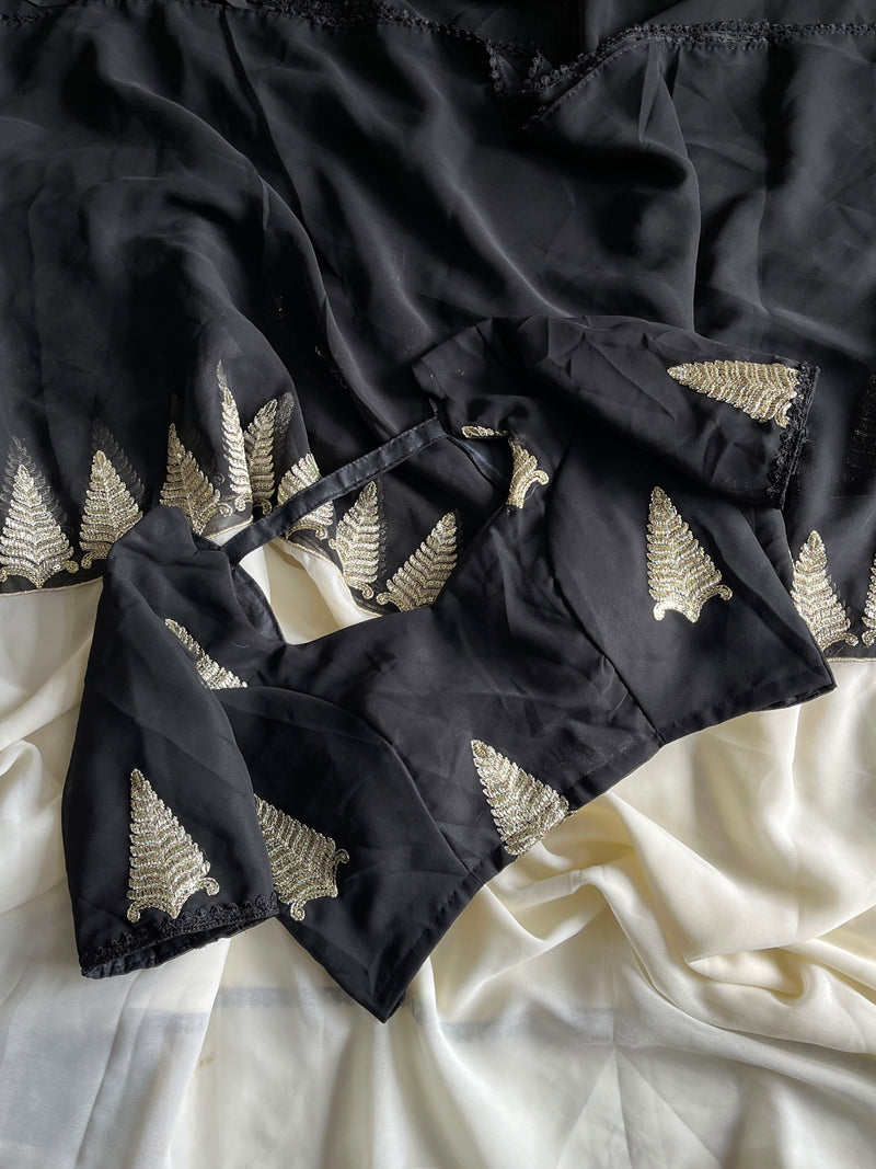 DHAKSINI - HALF & HALF PATTERN