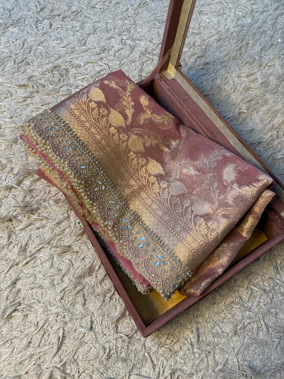 ZENAIYA - BANARASI TISSUE SILK