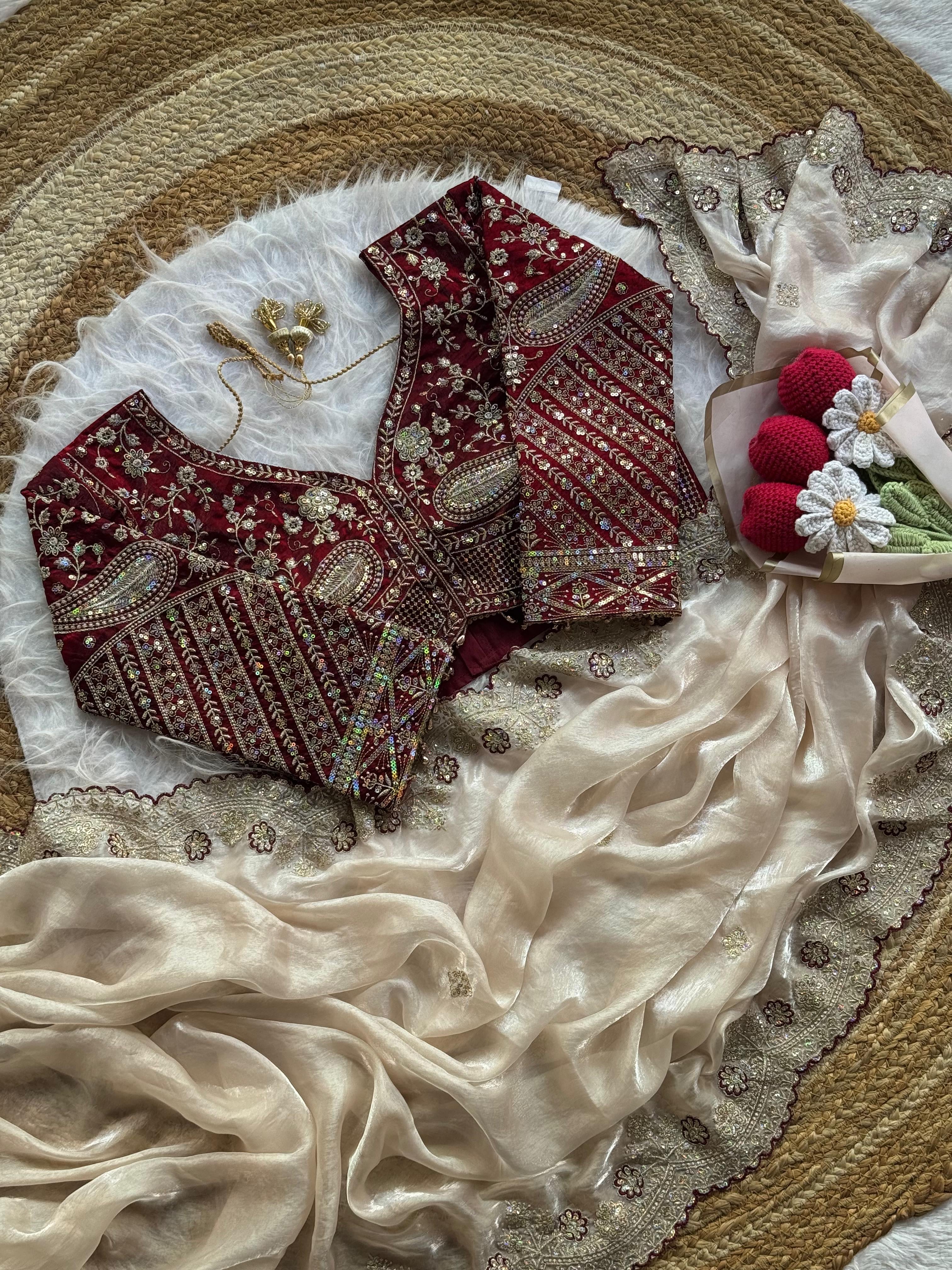 KESARI - COCKTAIL DESIGNER SAREE