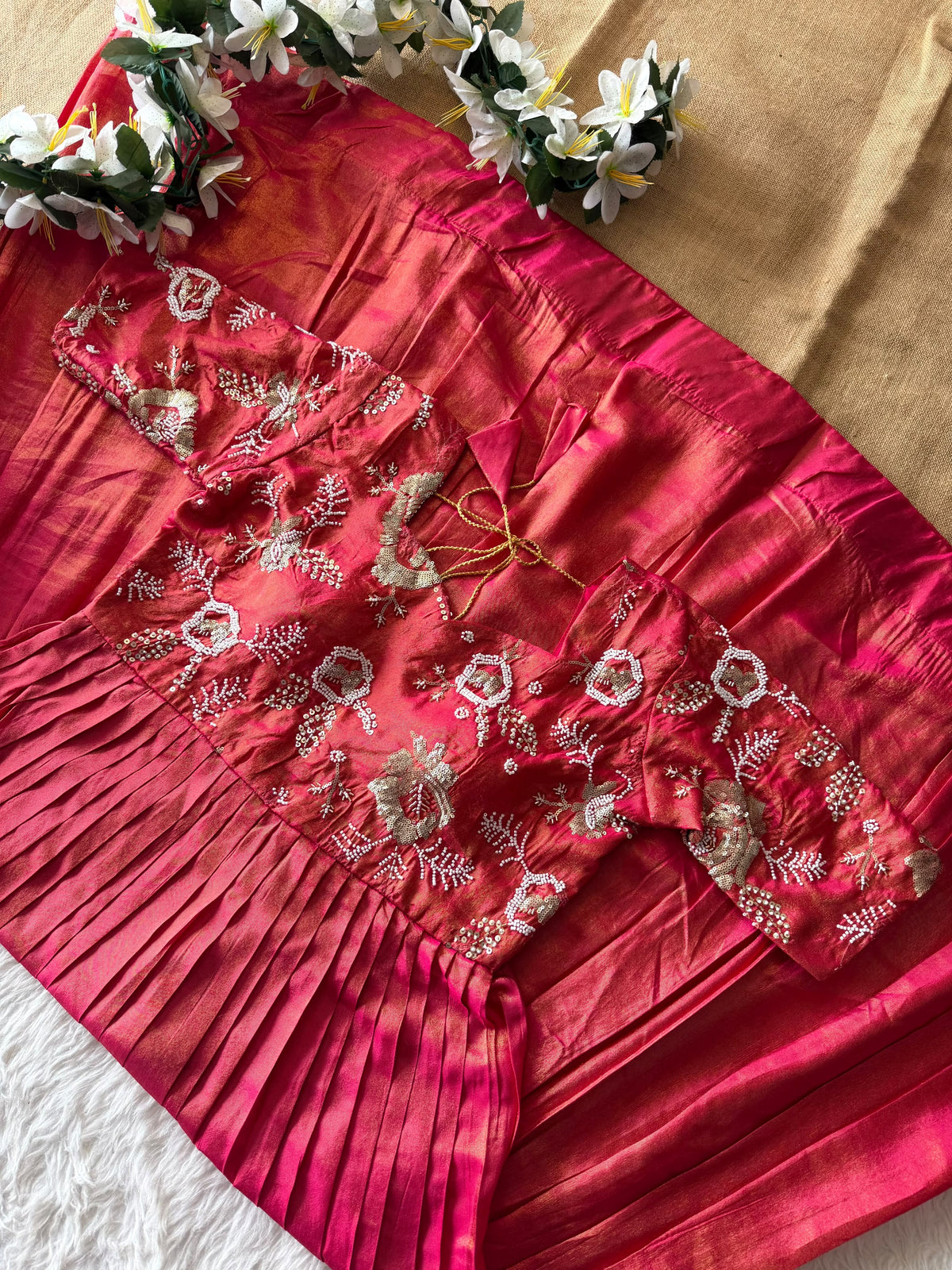 SIBIYA - MAGGAM WORK GOWN