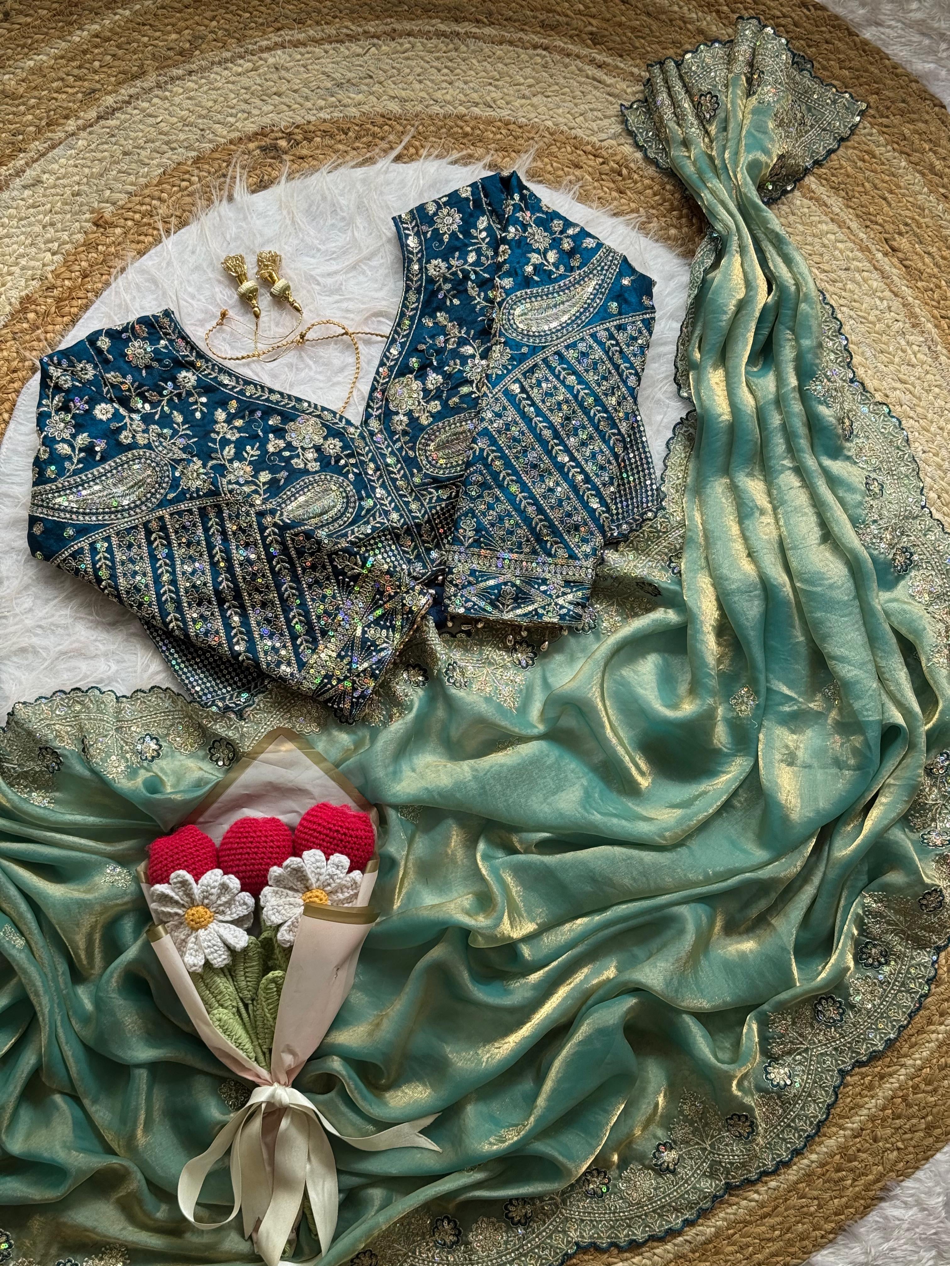 KESARI - COCKTAIL DESIGNER SAREE