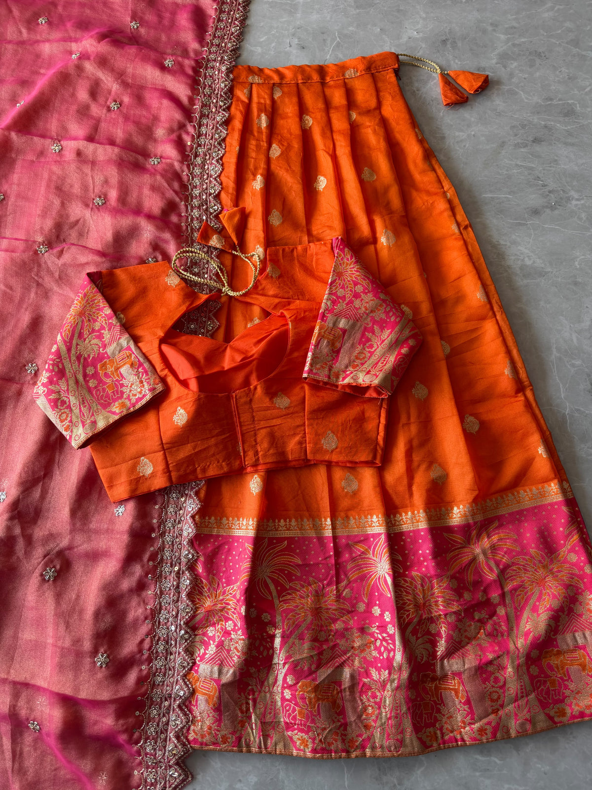 ROOHI - PAITHANI HALF SAREE