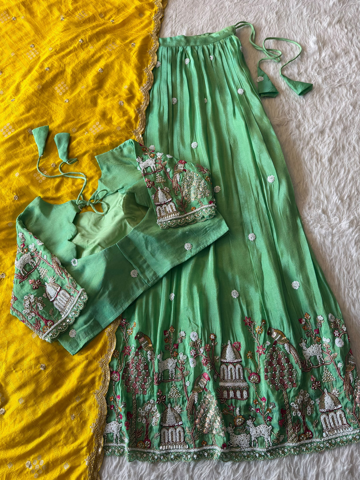 SHANIYA - OUR BRIDAL HALF SAREE