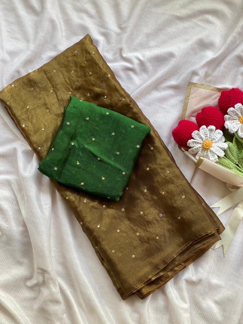 SUNITA - SPACE SILK SAREE