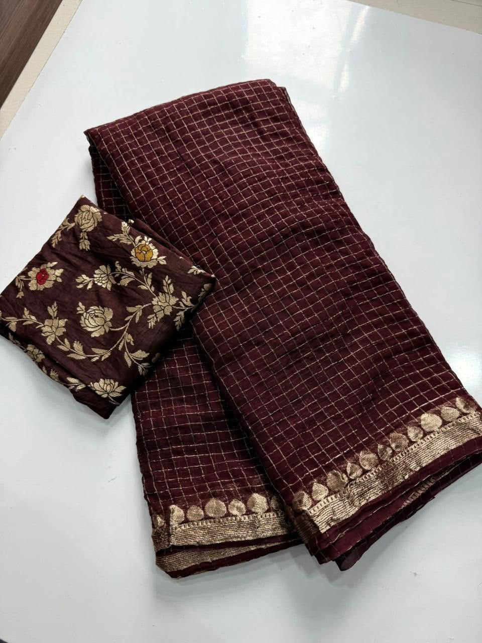 JESHVI - Royal Viscose Georgette Saree.