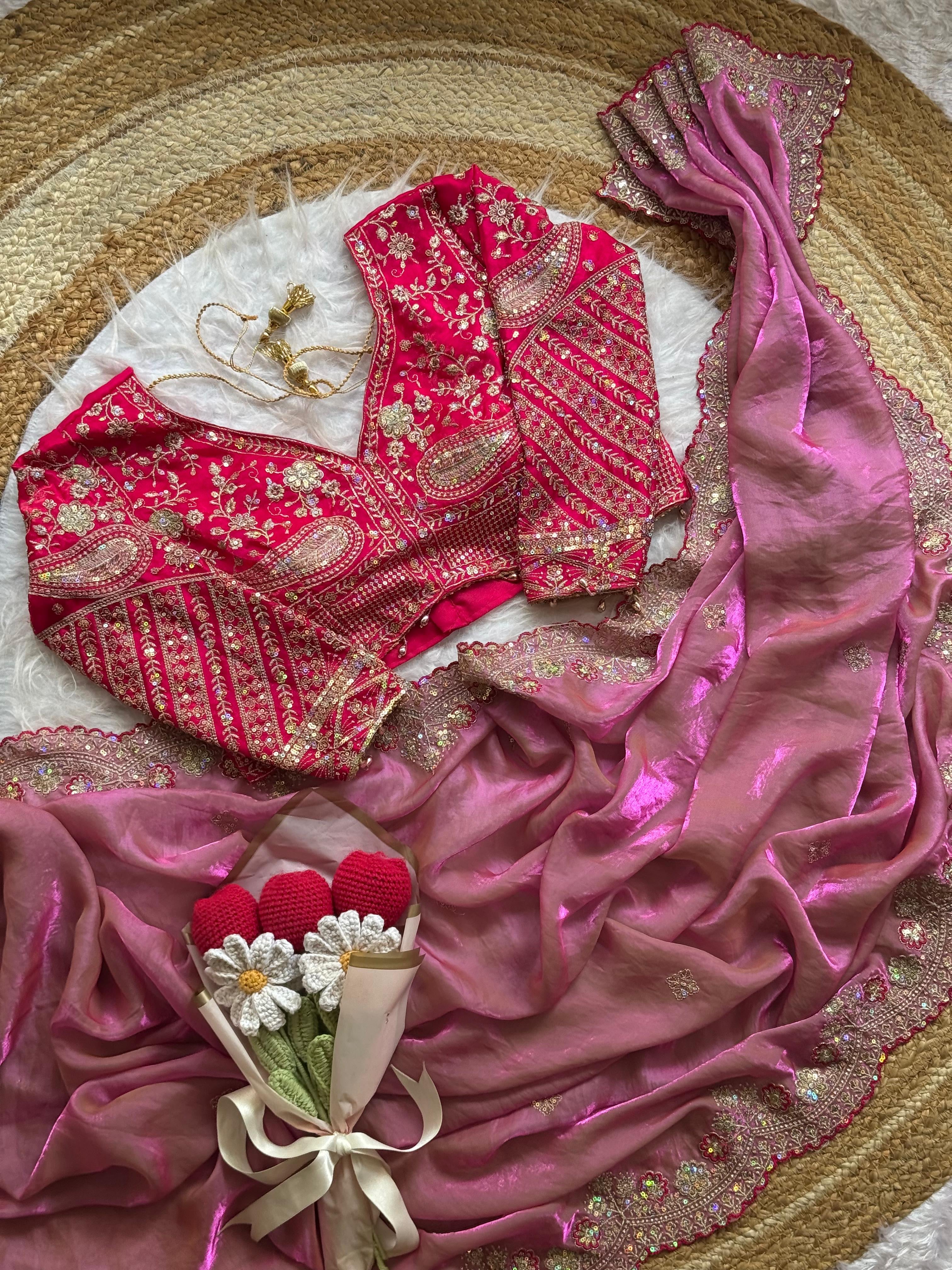KESARI - COCKTAIL DESIGNER SAREE