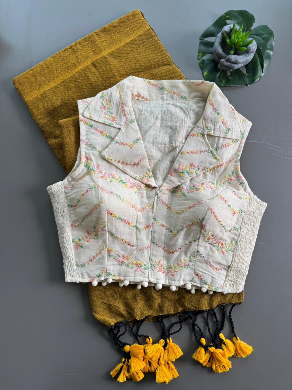 KHADI - STRECHABLE BLOUSE COMBO