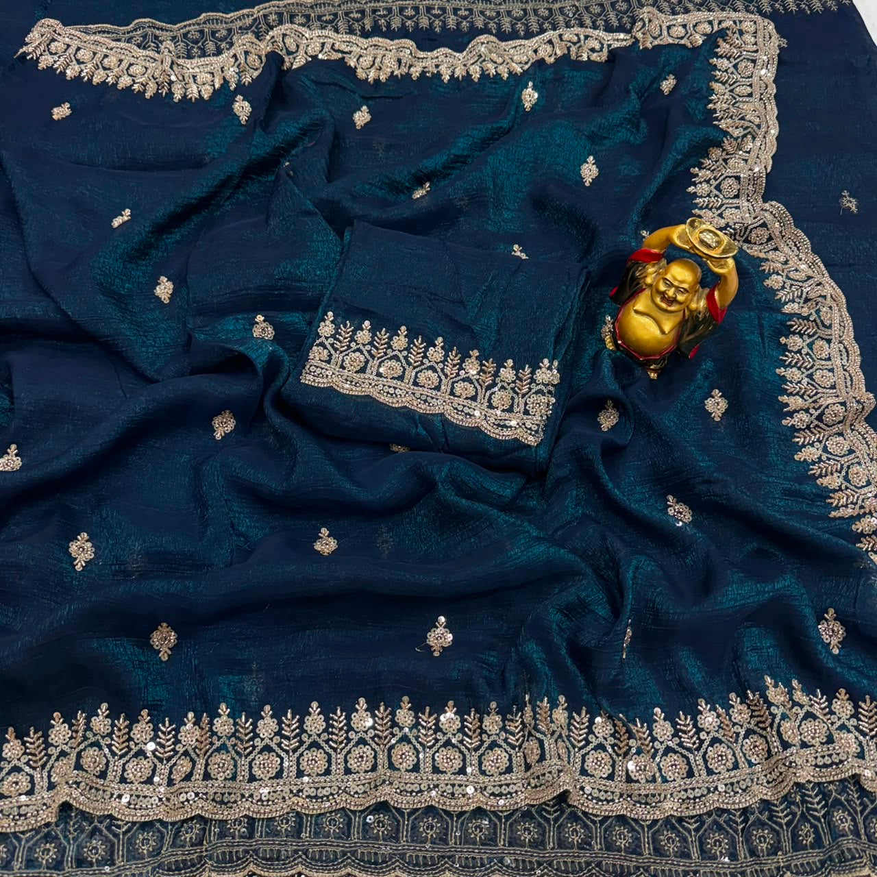 NILOFER - HANDWORK DESIGNER SAREE