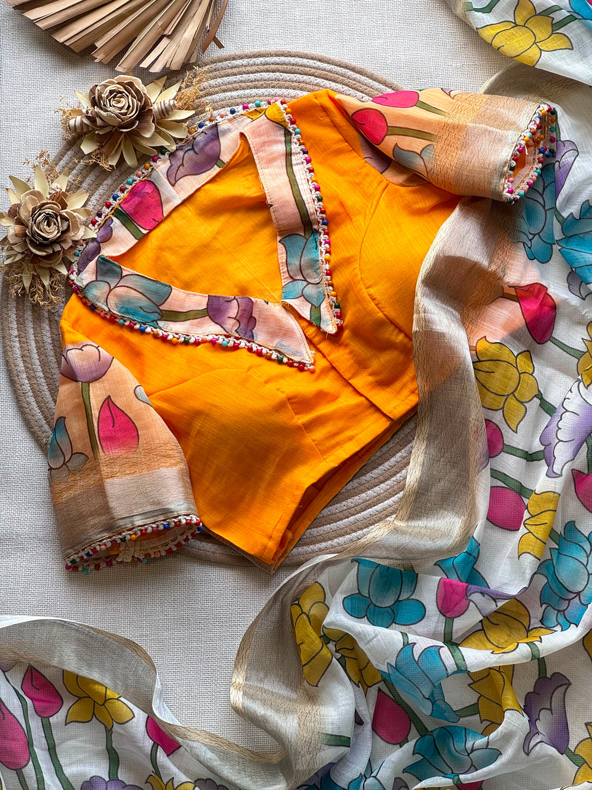 SHAKITA - LINEN KALAMKARI