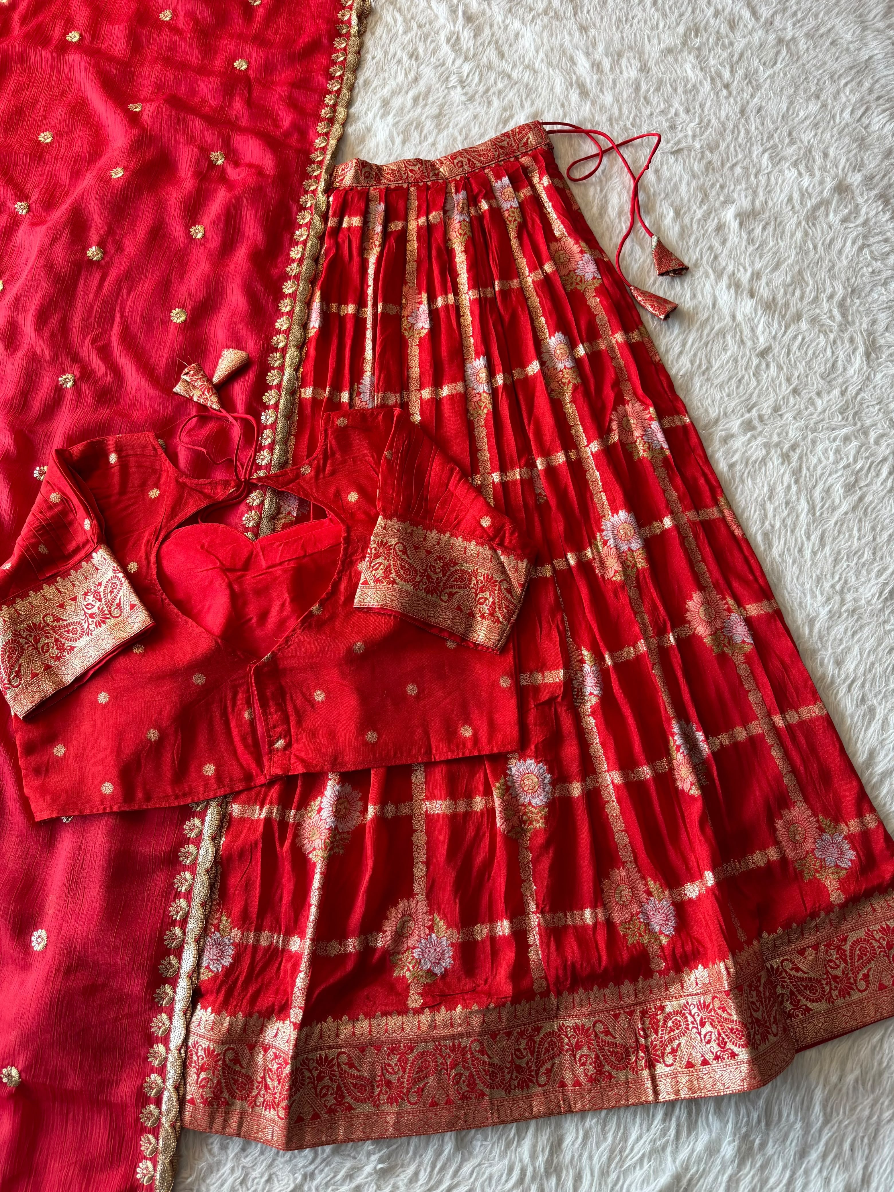 AYOTIKA - FESTIVE HALF SAREE