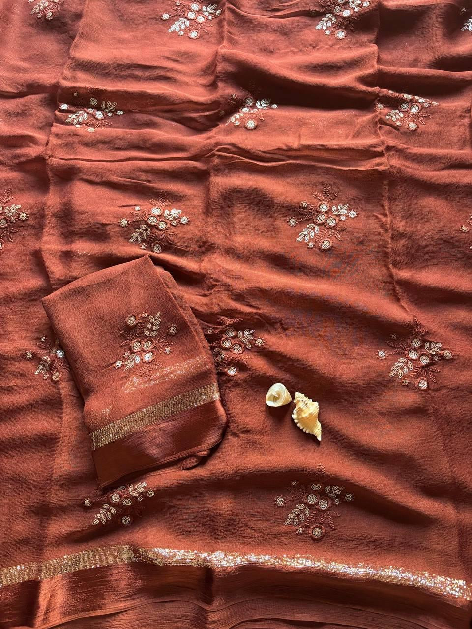 RISHIKA- VISCOSE FLOWER BUTTA