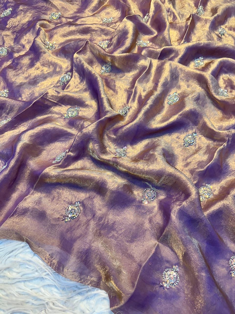NELLIKA - FENDY SATIN SAREE