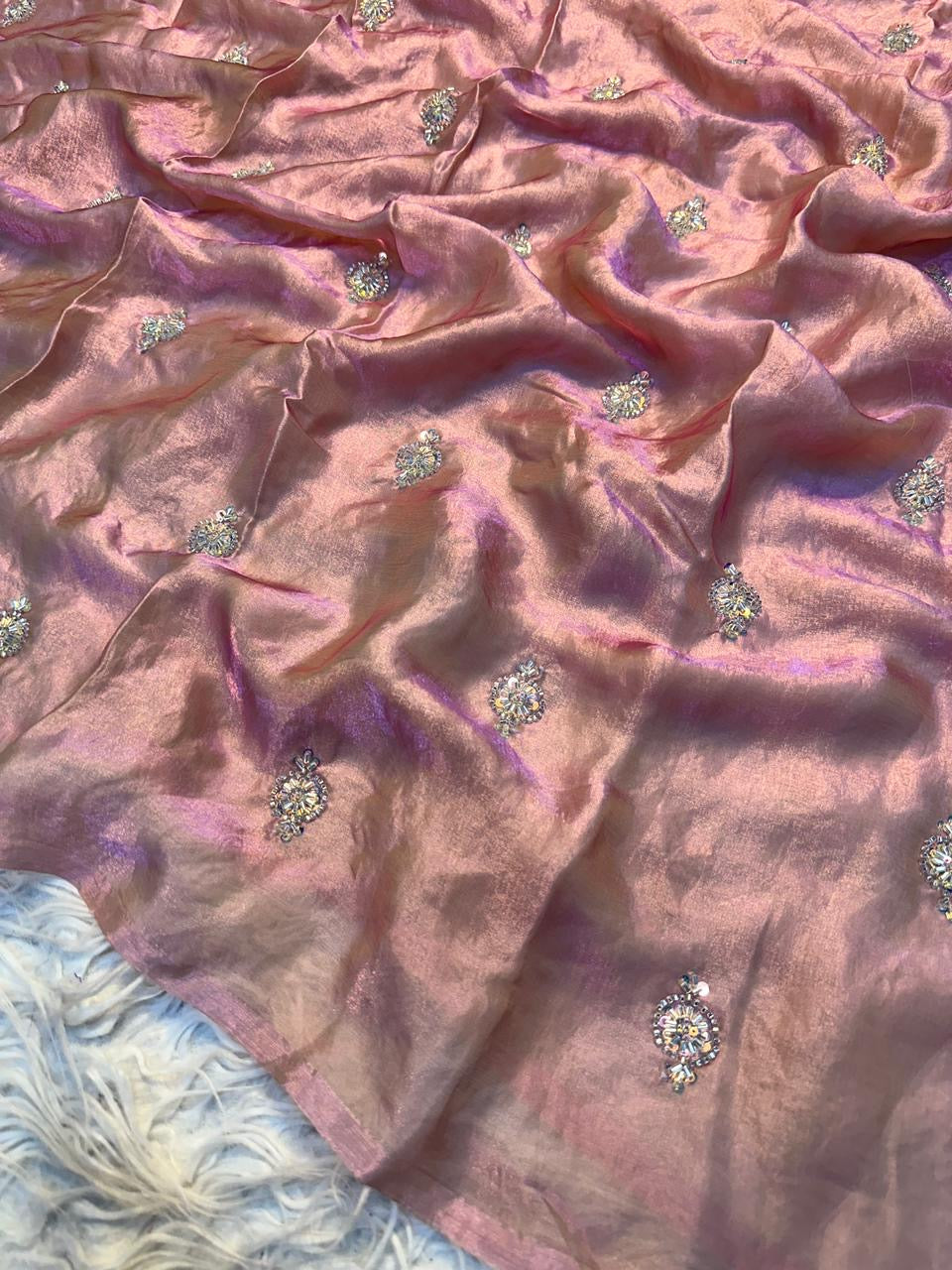 NELLIKA - FENDY SATIN SAREE