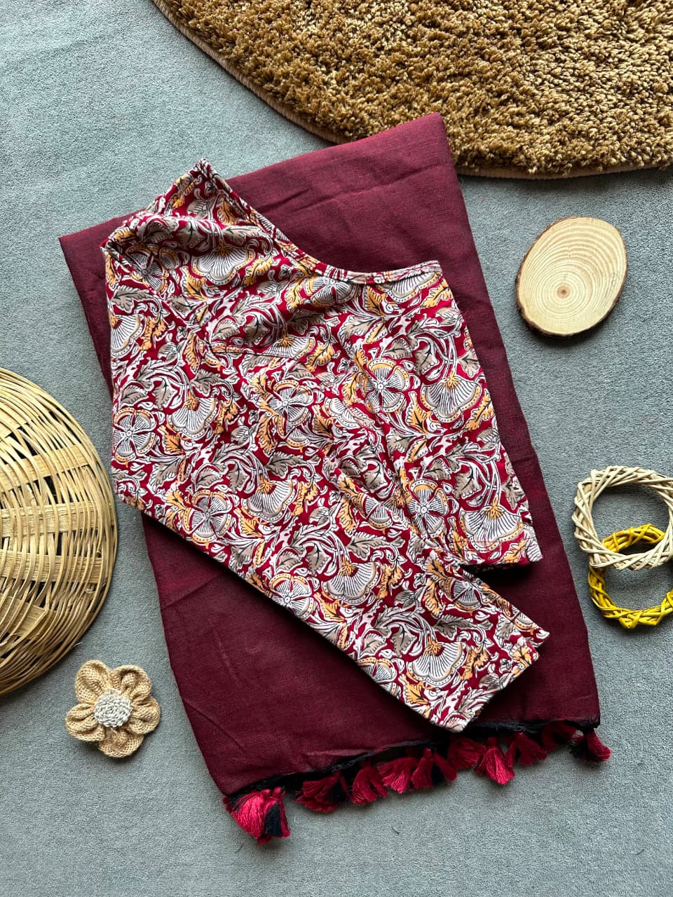 DHANSHI - STRETCHABLE BLOUSE COMBO