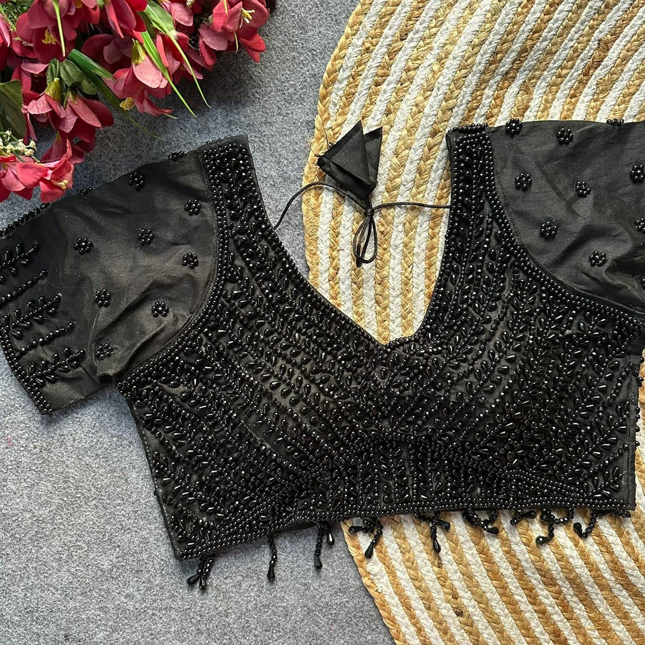 SELSIYA - PEARL MOTI BLOUSE.