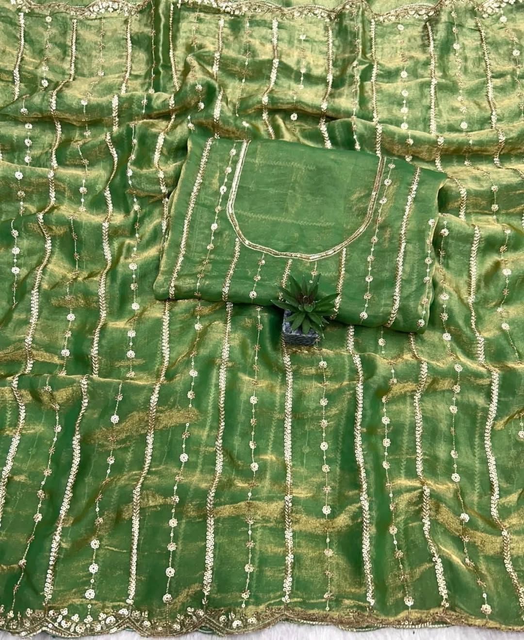 SWASTI - GLOSSY SATIN SPACE SILK