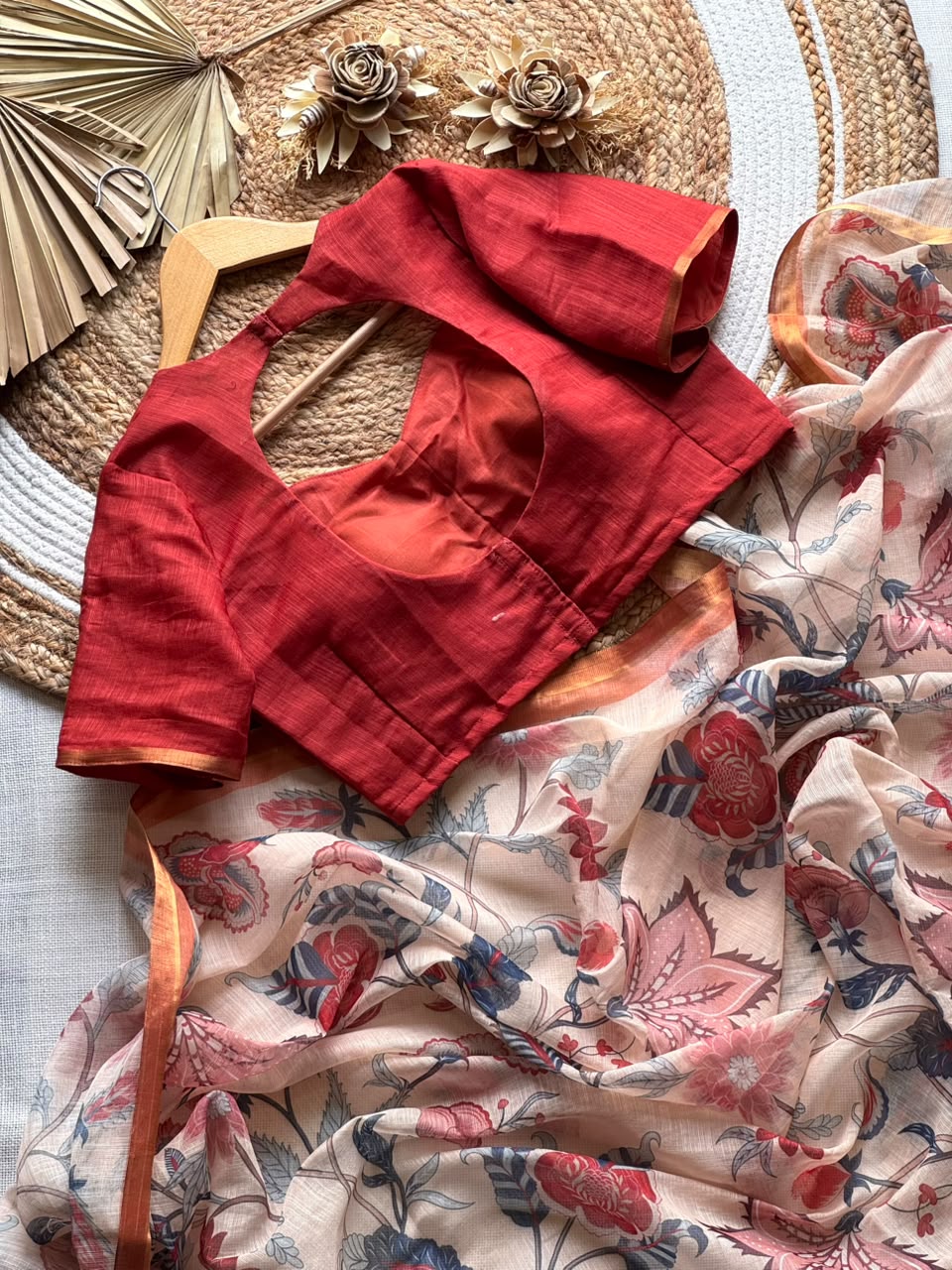 HARITHA - LINEN KALAMKARI