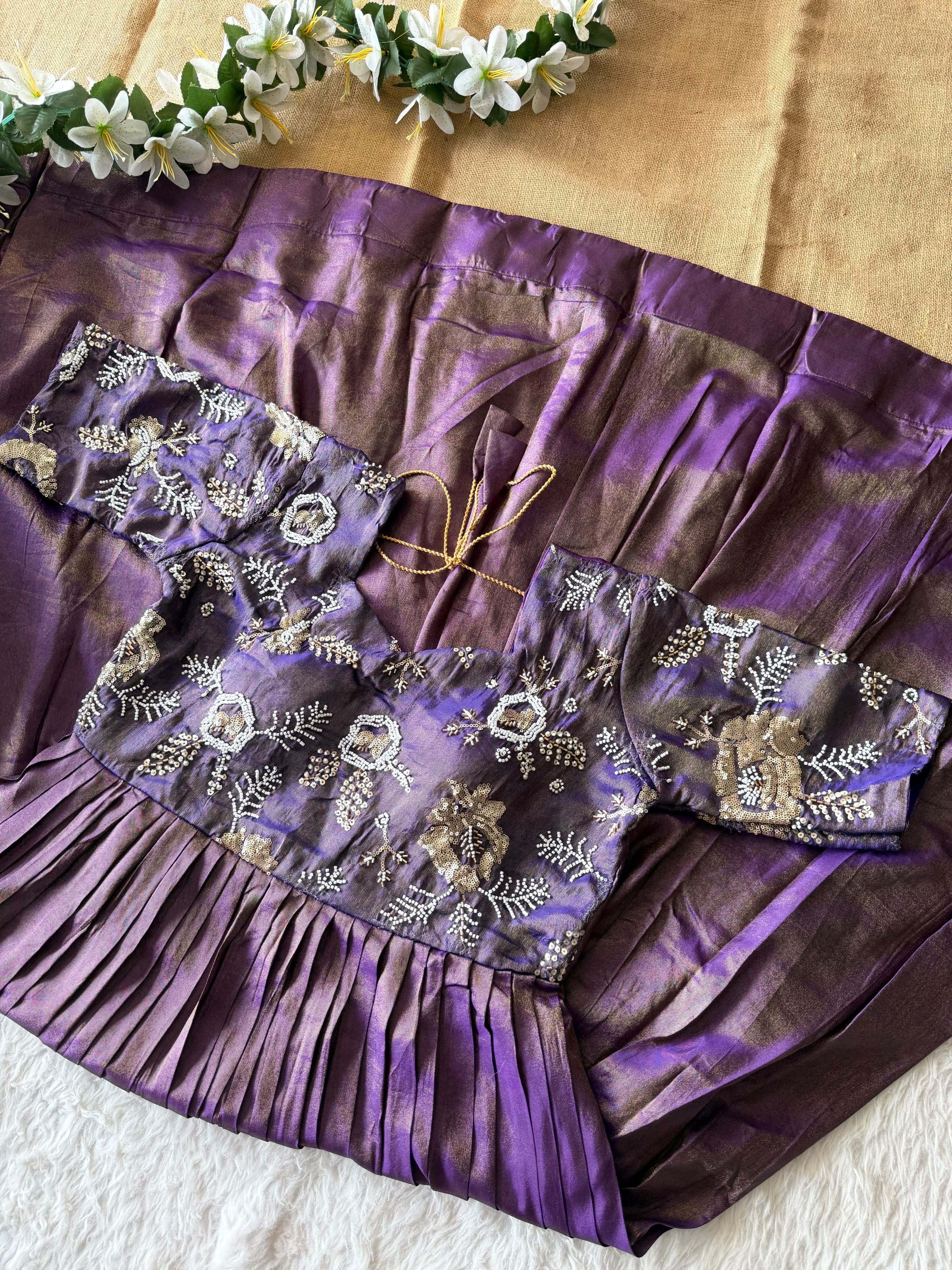 SIBIYA - MAGGAM WORK GOWN