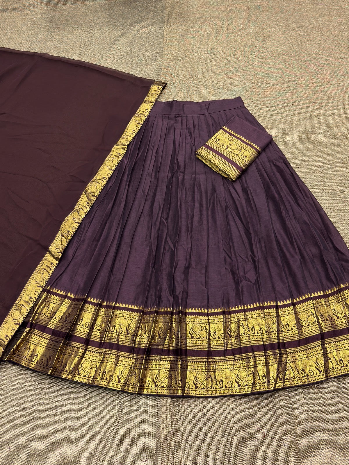 SUNAIKA-KANJVARAM LEHANGA