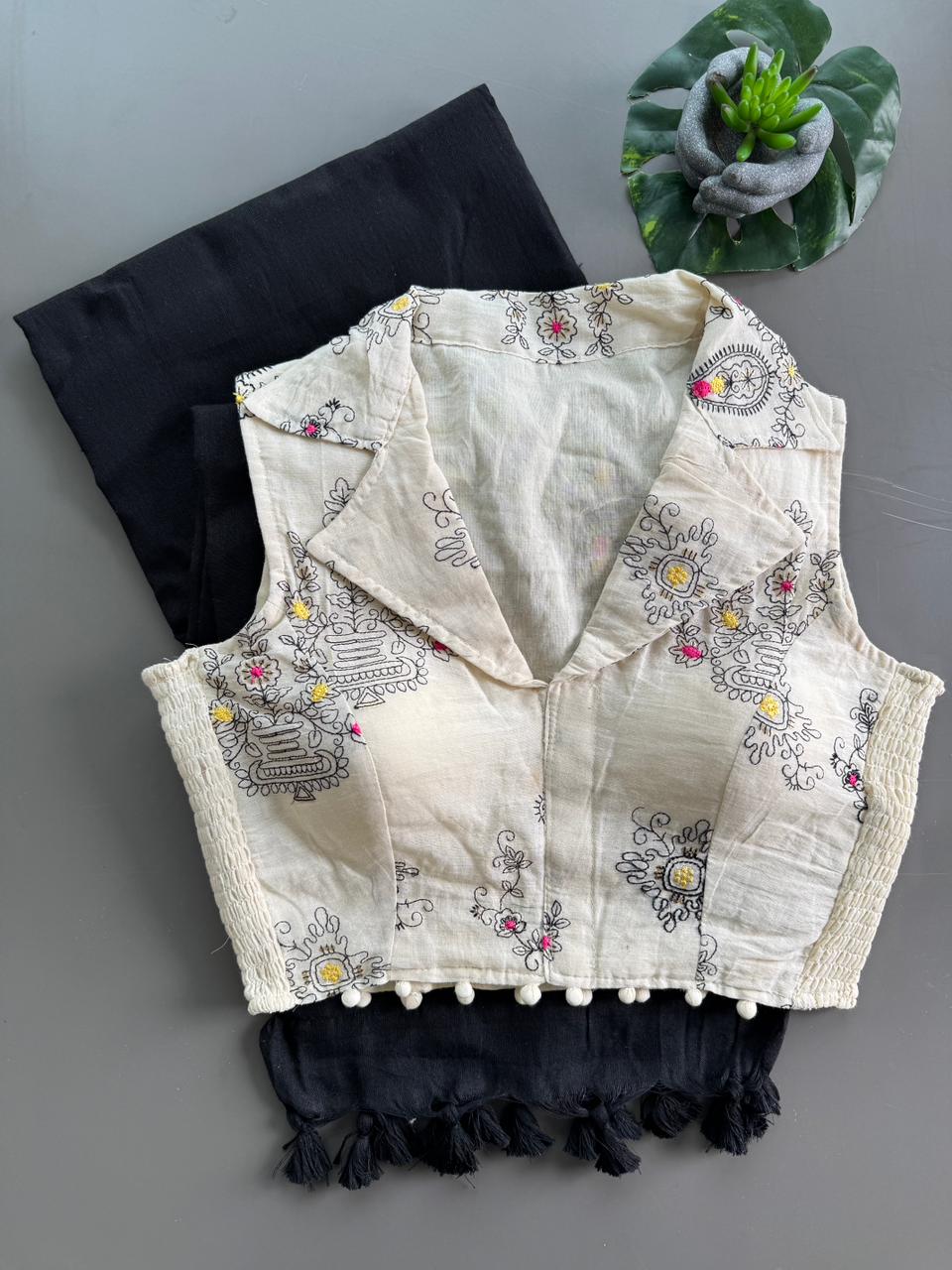 KHADI - STRECHABLE BLOUSE COMBO