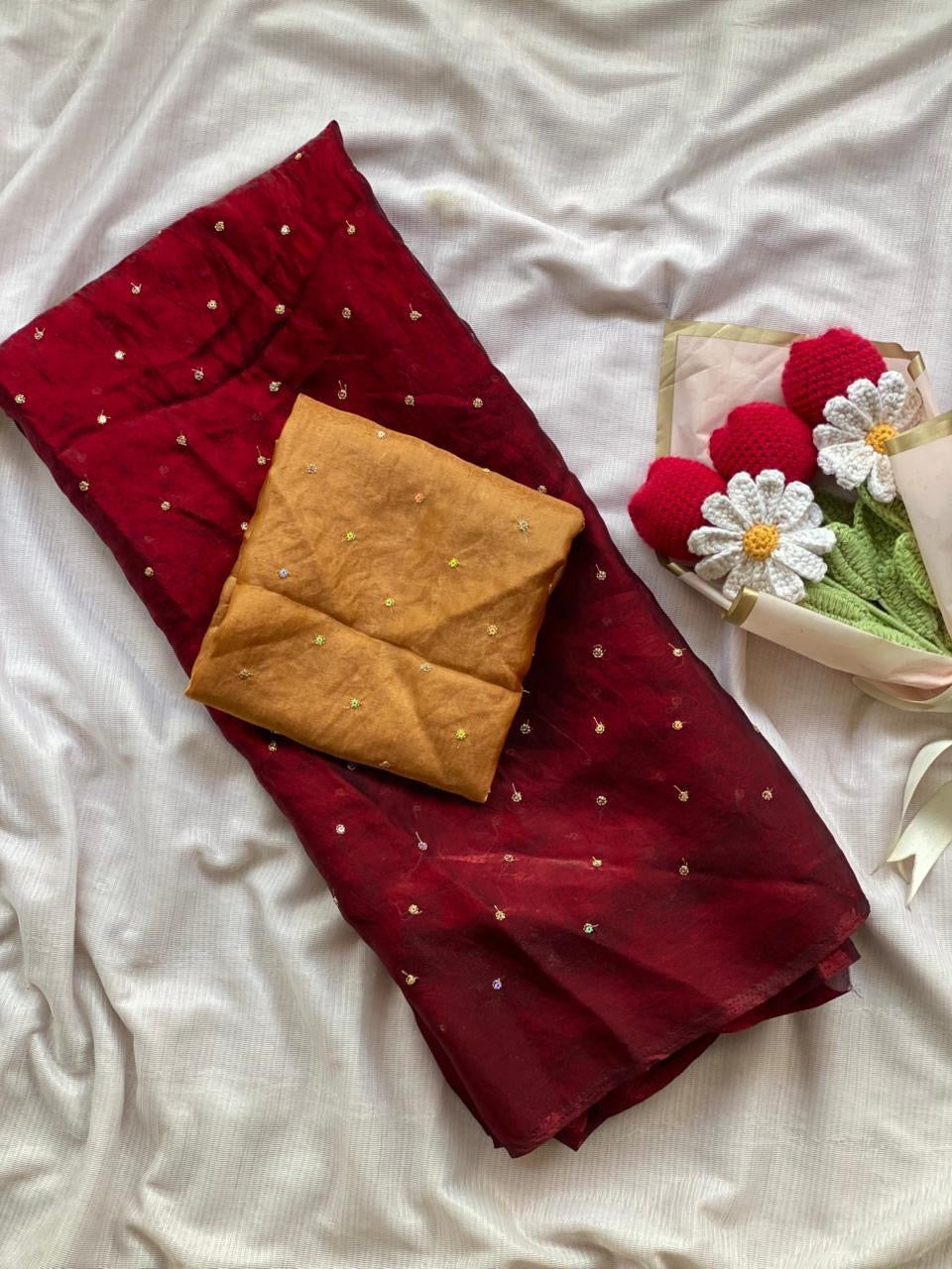 SUNITA - SPACE SILK SAREE