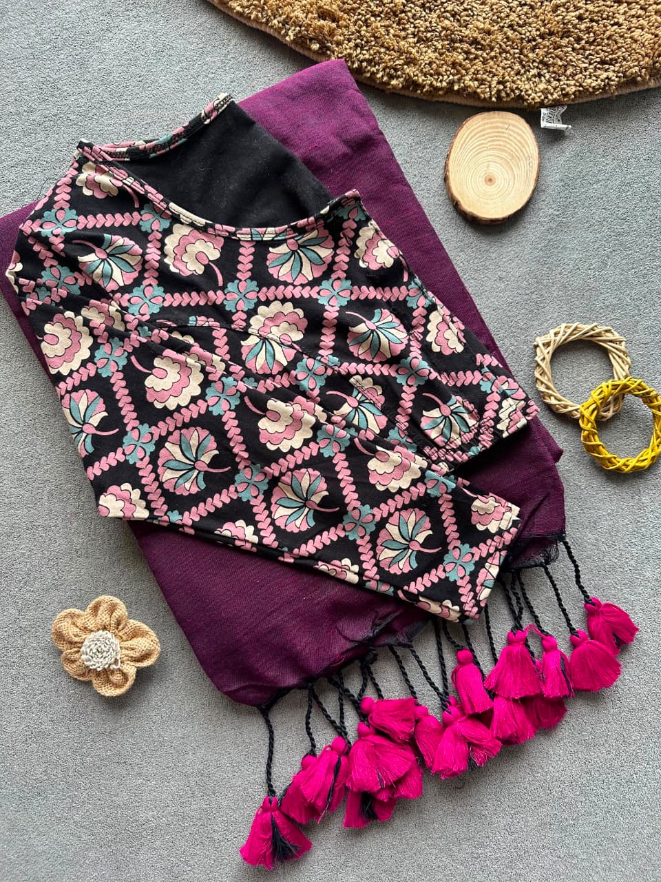 DHANSHI - STRETCHABLE BLOUSE COMBO