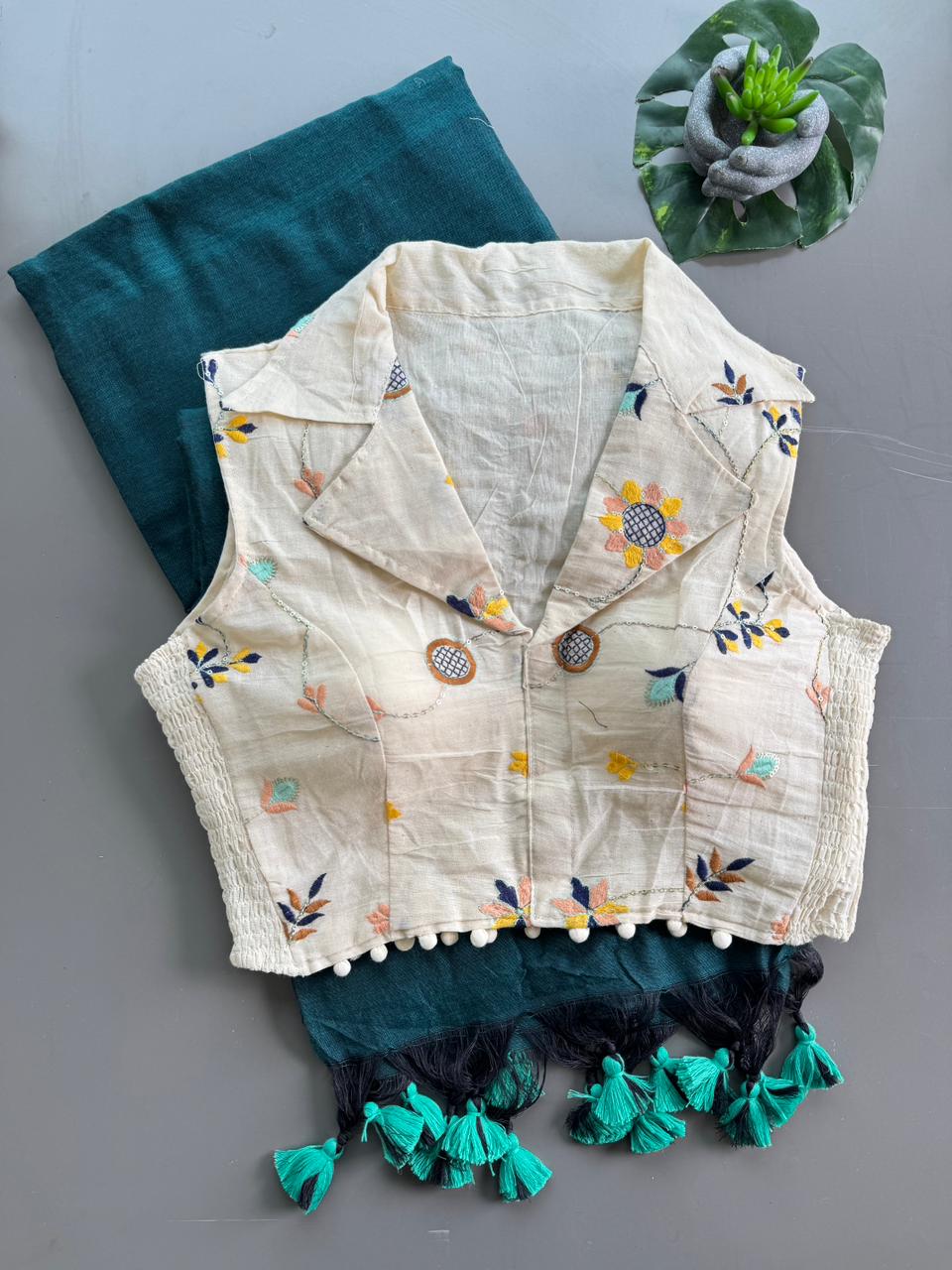 KHADI - STRECHABLE BLOUSE COMBO