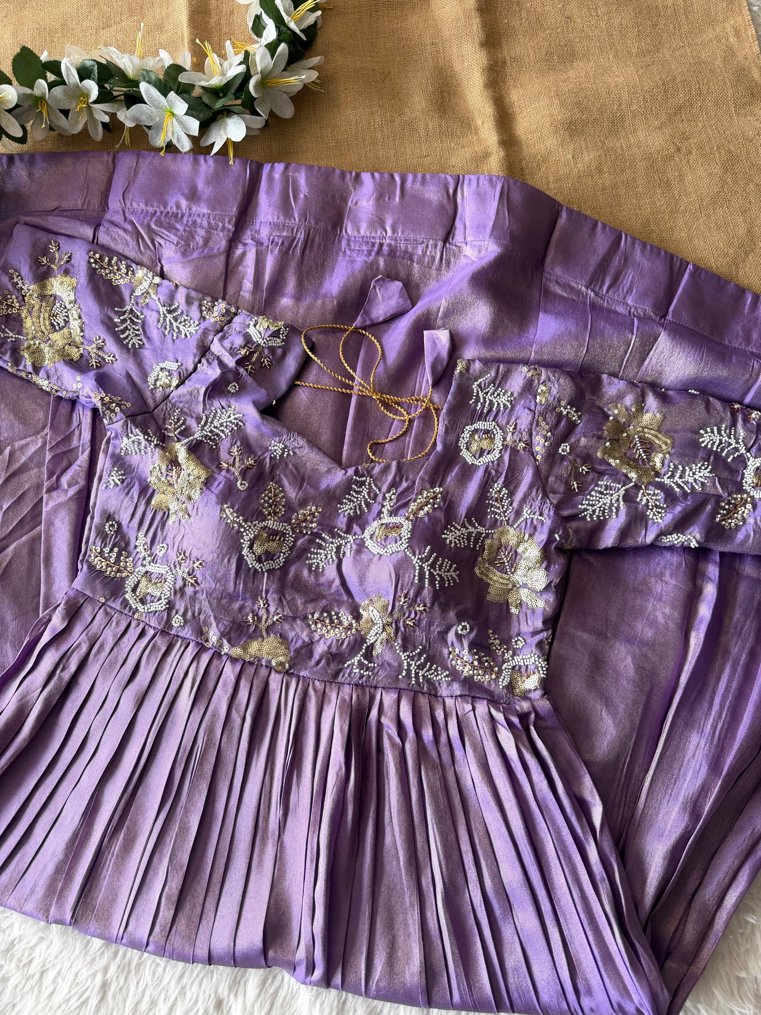SIBIYA - MAGGAM WORK GOWN