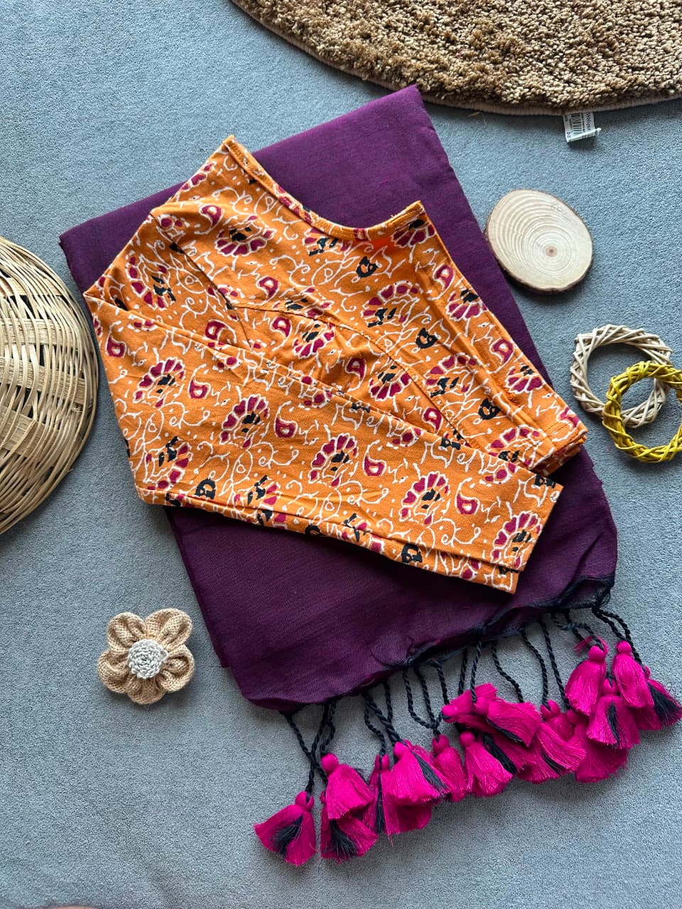 DHANSHI - STRETCHABLE BLOUSE COMBO