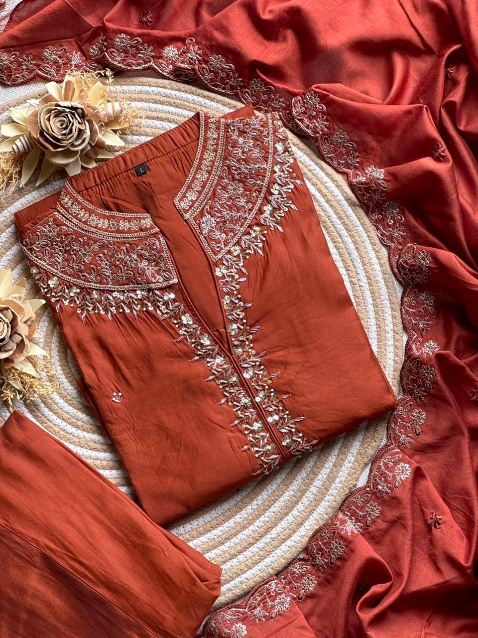 VARNIKA - HANDWORK DESIGNER SUIT