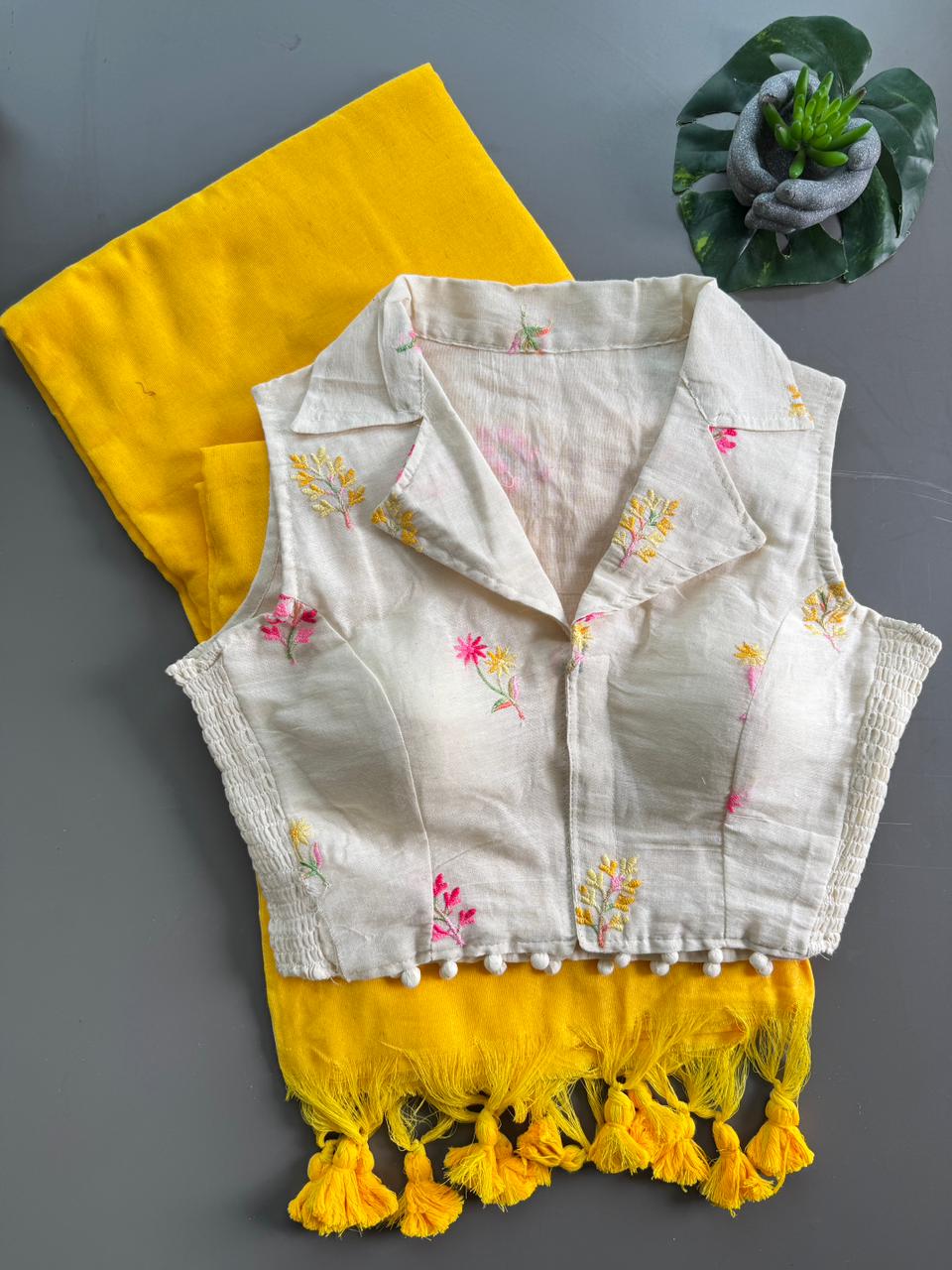 KHADI - STRECHABLE BLOUSE COMBO