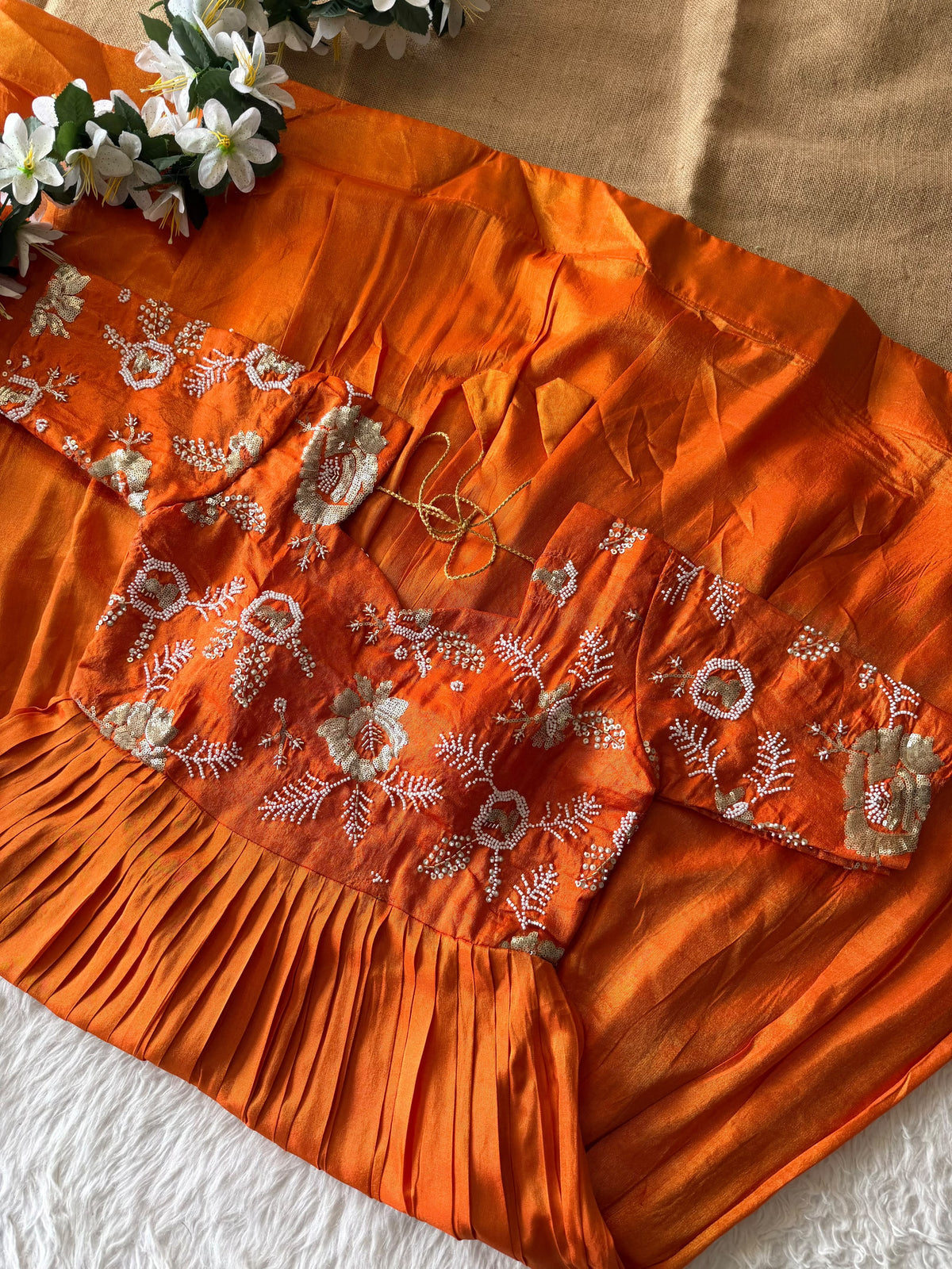SIBIYA - MAGGAM WORK GOWN