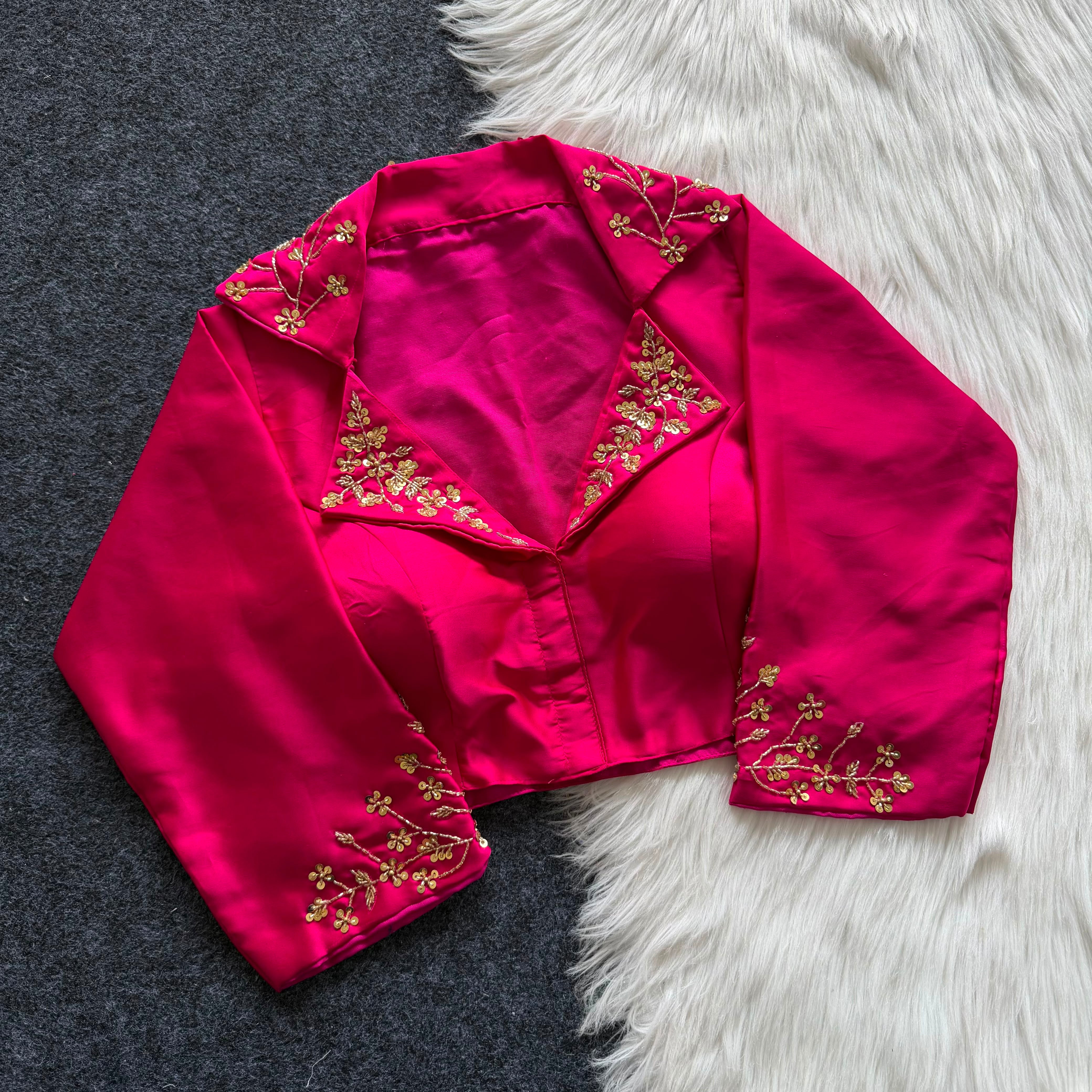 NEELOTHI - HANDWORK CROP TOP
