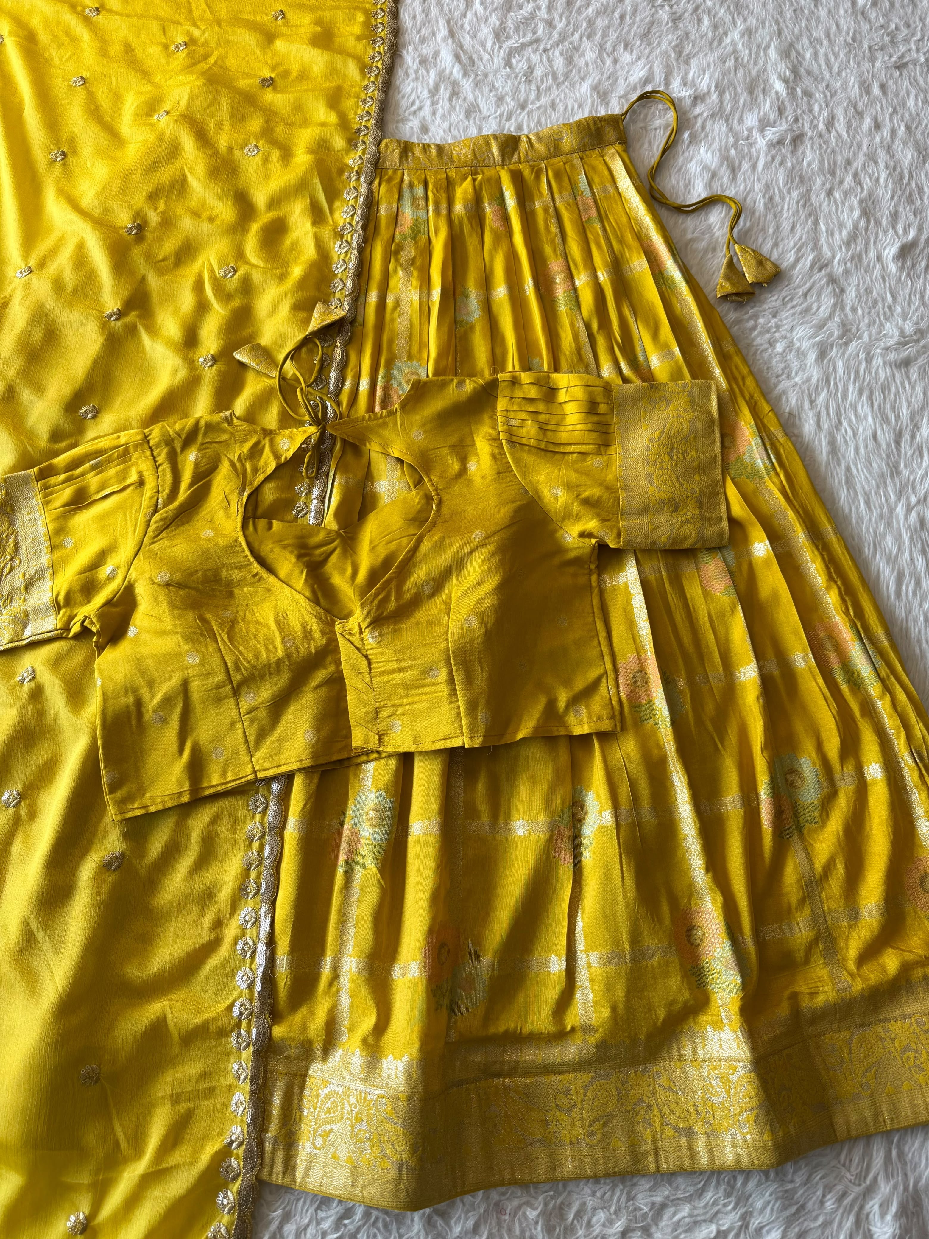 AYOTIKA - FESTIVE HALF SAREE