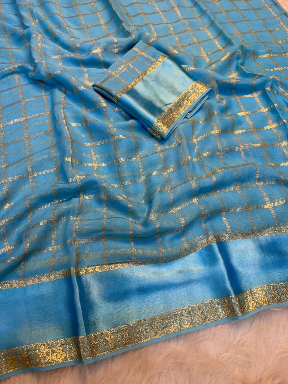 ZARQA - VISCOSE GEORGETTE CHEX