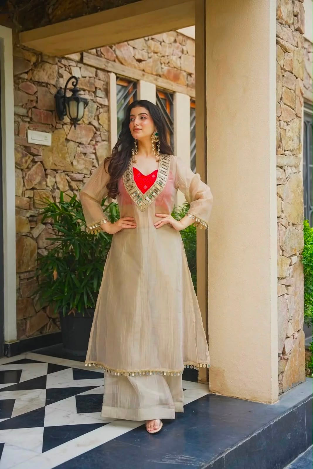 PALLAVI - INDO WESTERN LOOK