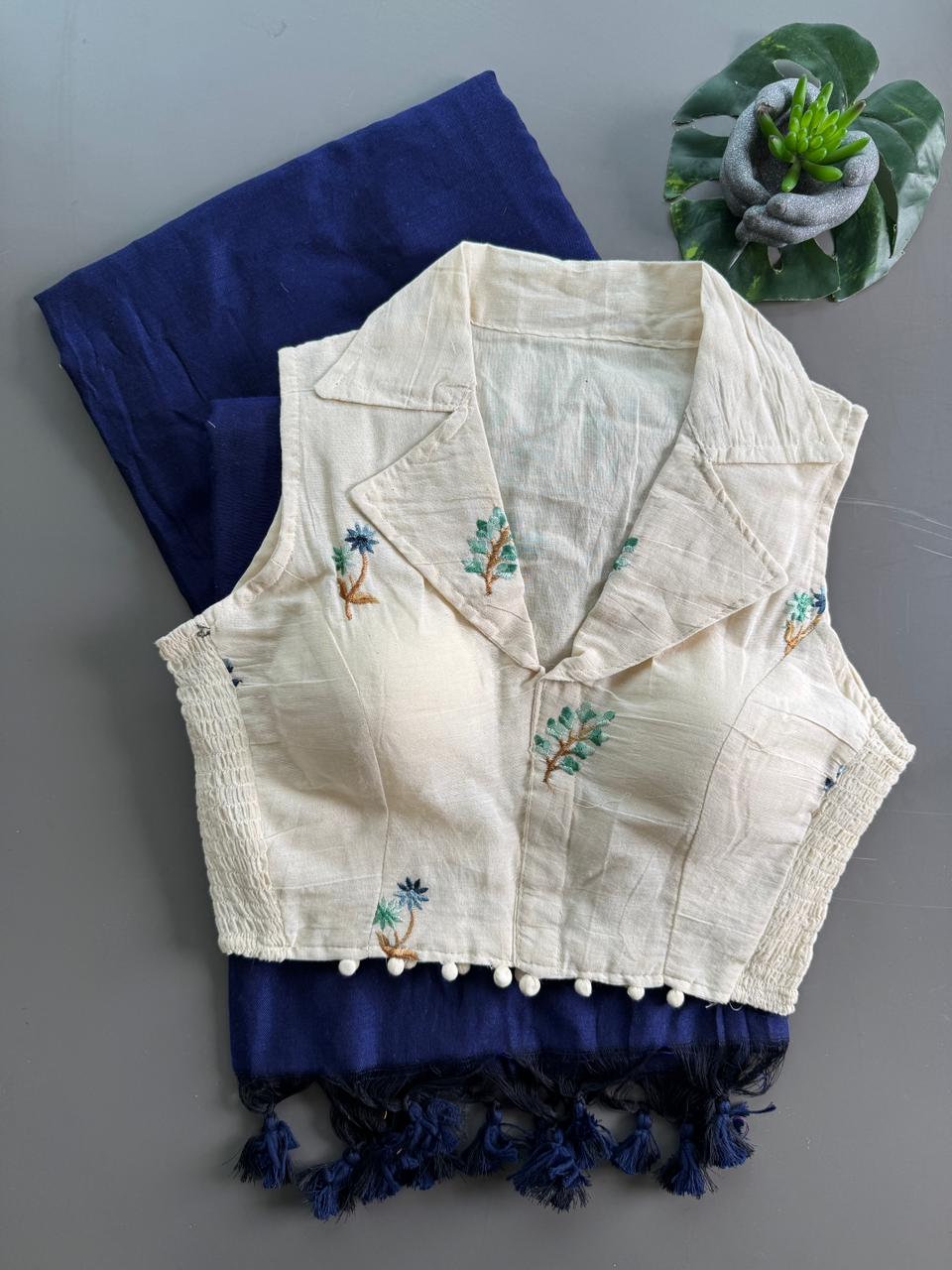 KHADI - STRECHABLE BLOUSE COMBO