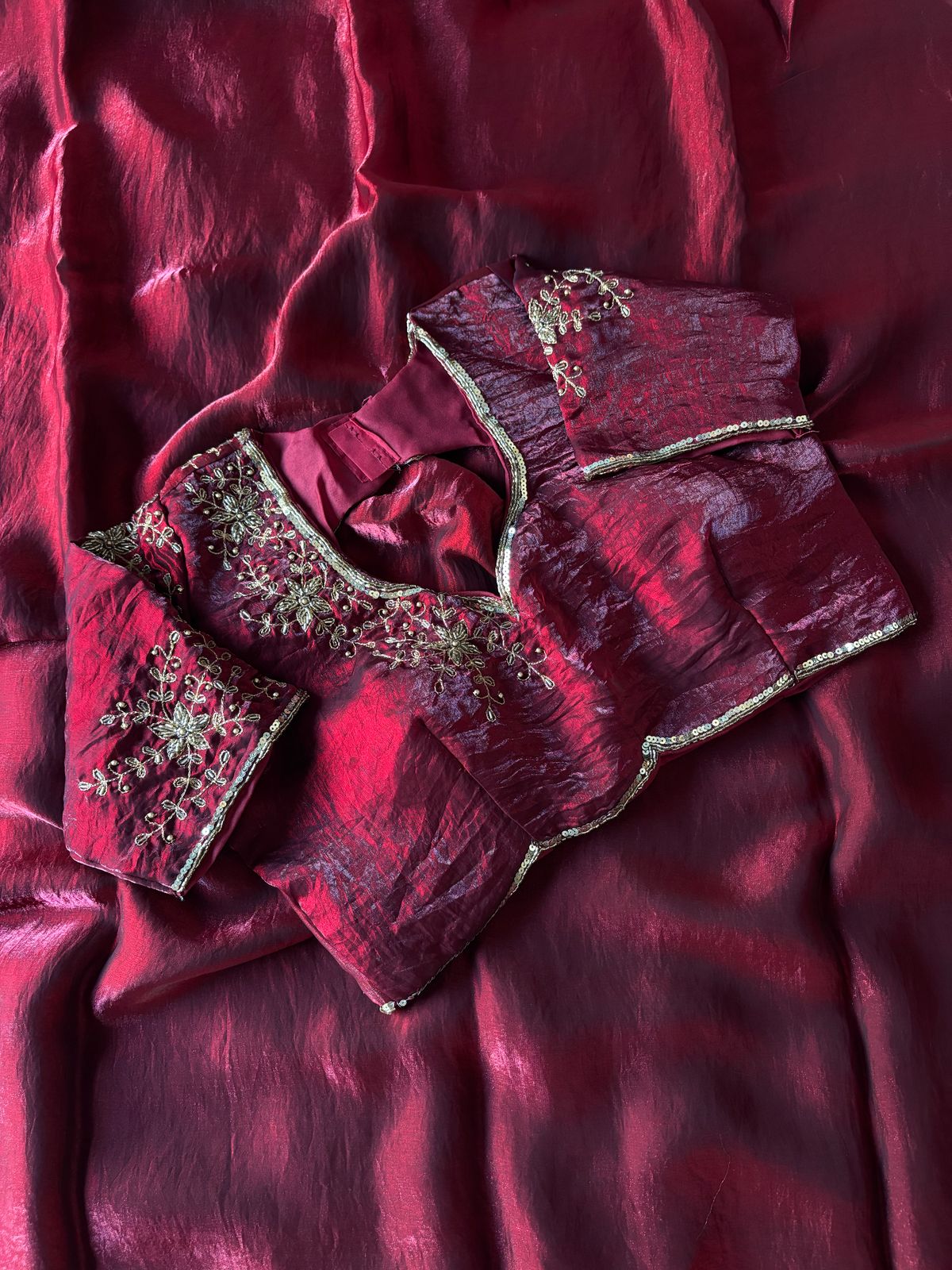 Handwork saree1