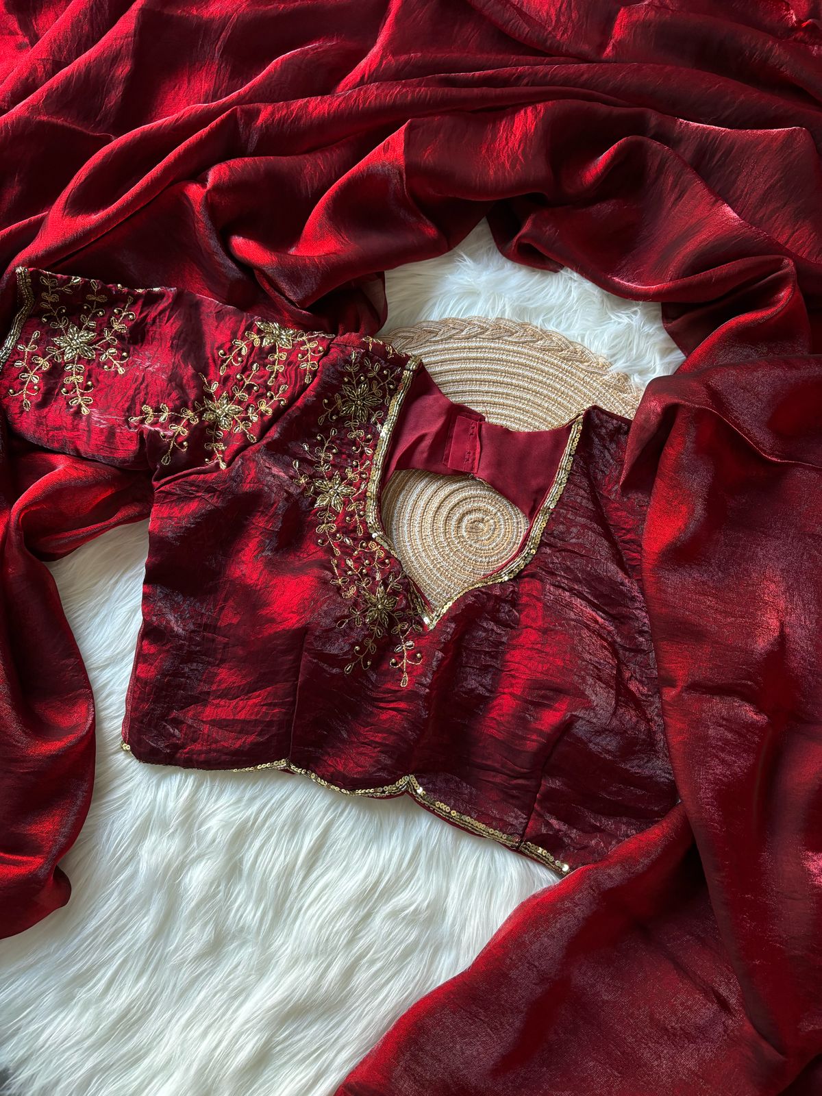 Handwork saree1